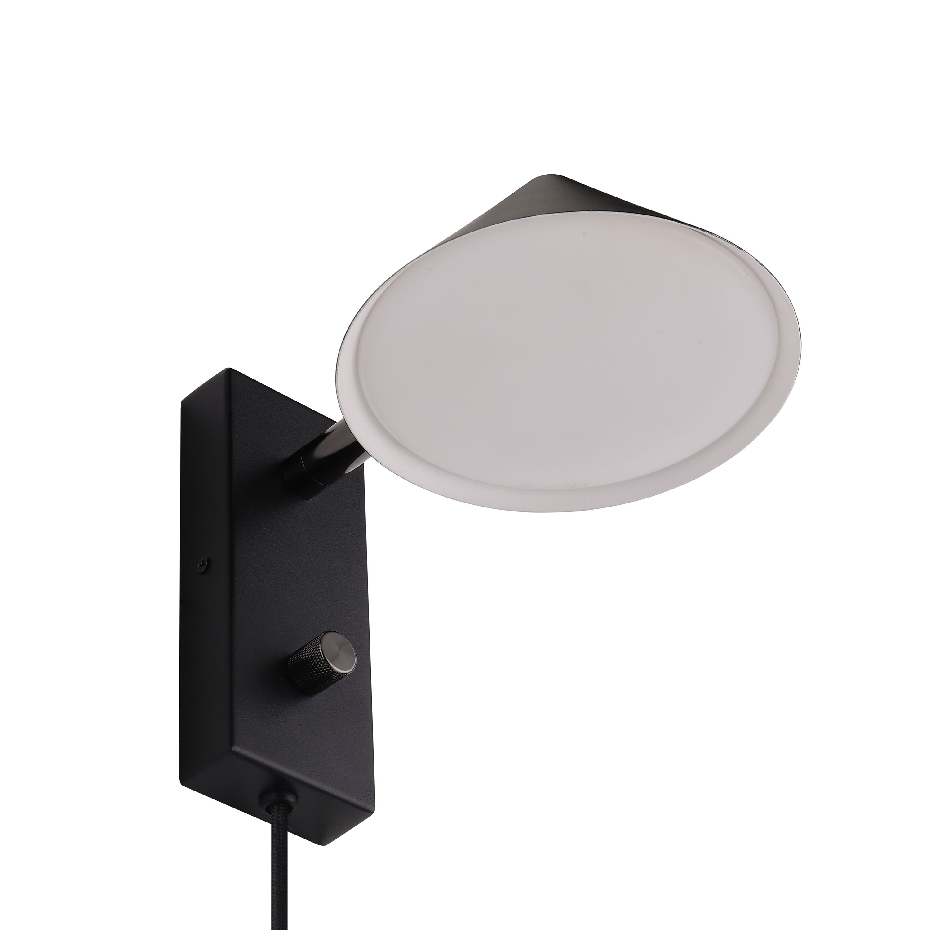 Watt &amp; Veke Kuro Wandleuchte Black 16cm