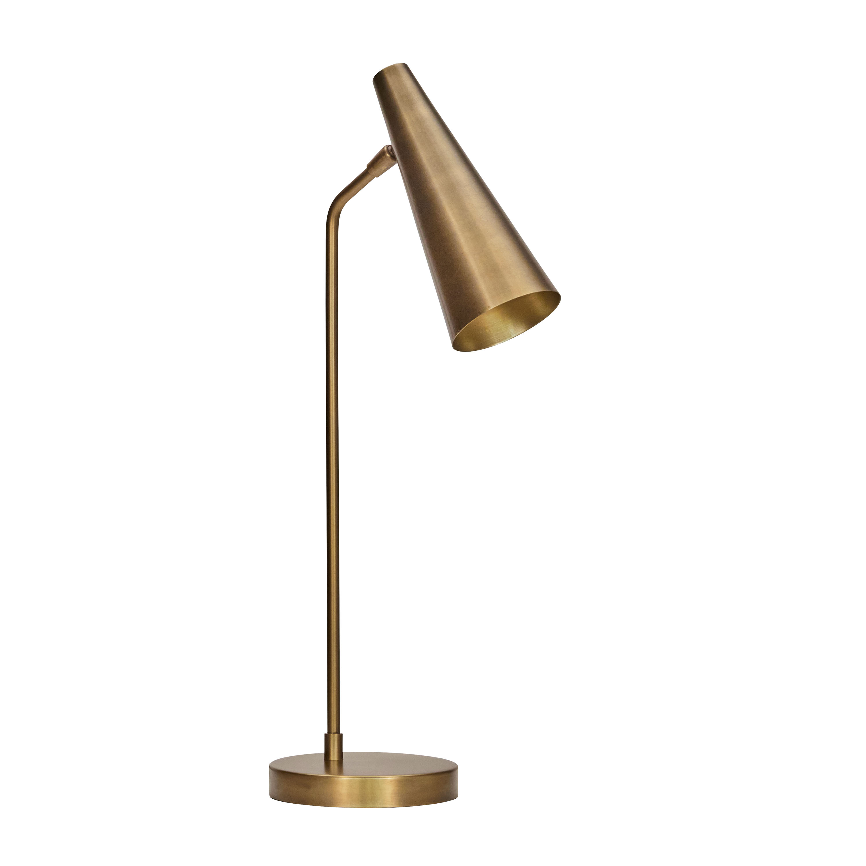House Doctor - Precise Bordslampa Mässing - Röd