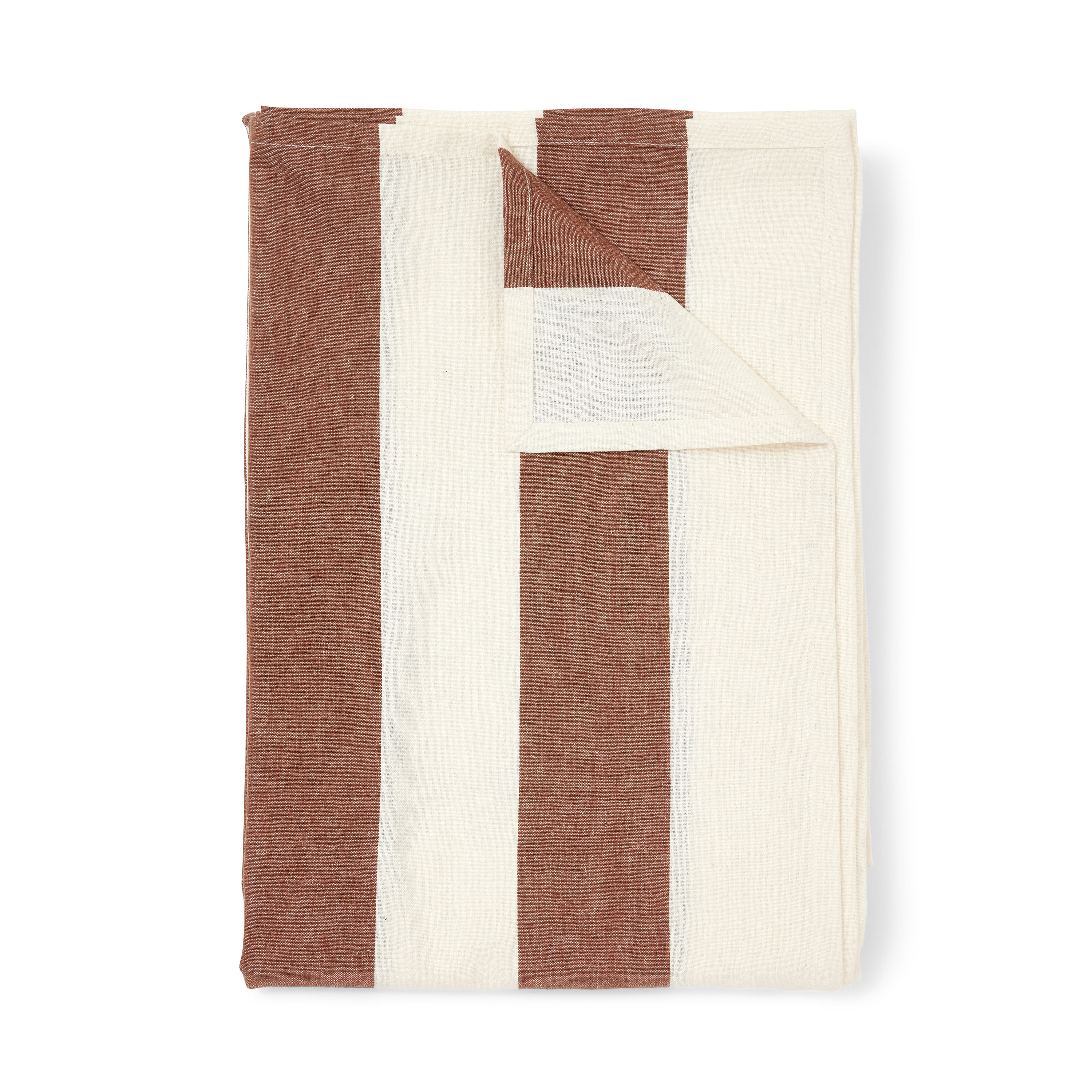Jakobsdals - Striato Duk Brun/offwhite 140x260 - Duker