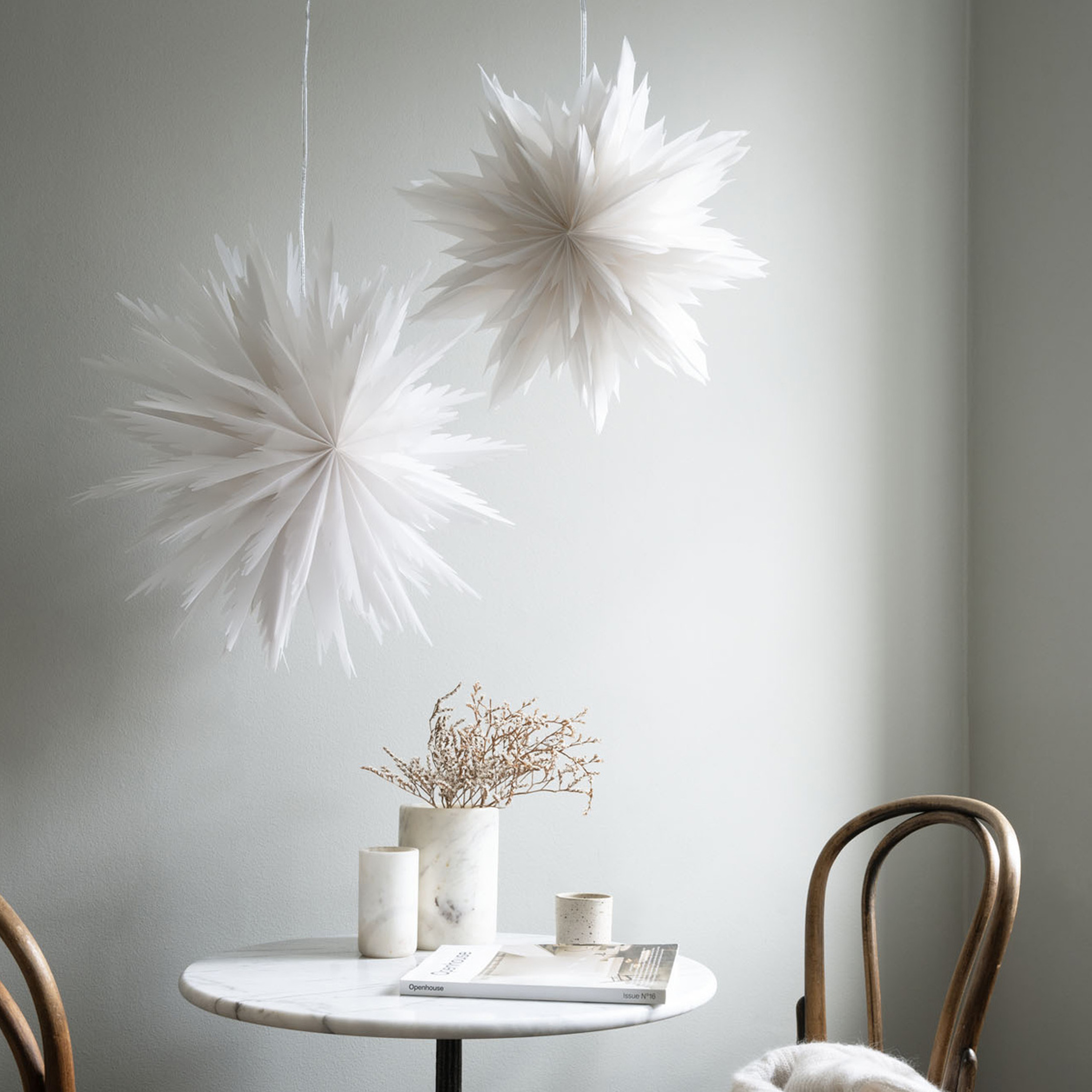 Watt &amp; Veke Liz Julstjärna White 50cm