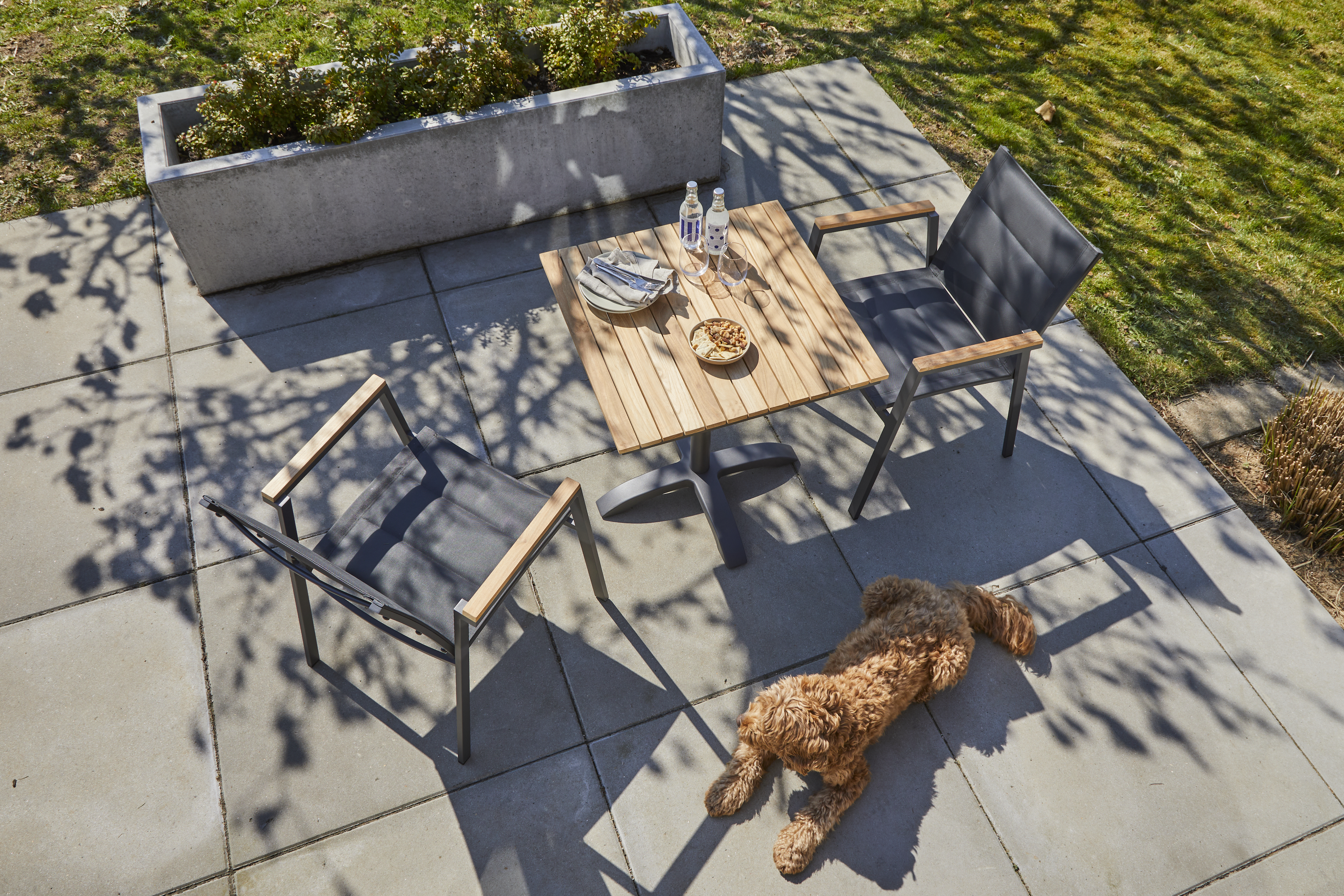 Cinas Mood Extreme Sessel Textilene Anthrazit