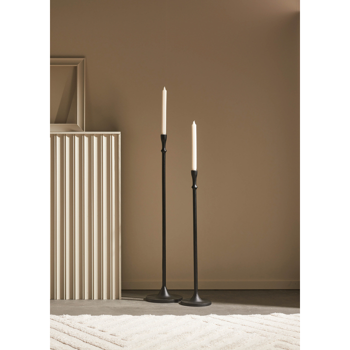 Nordic Home Alfred Golv Ljusstake Svart 99cm