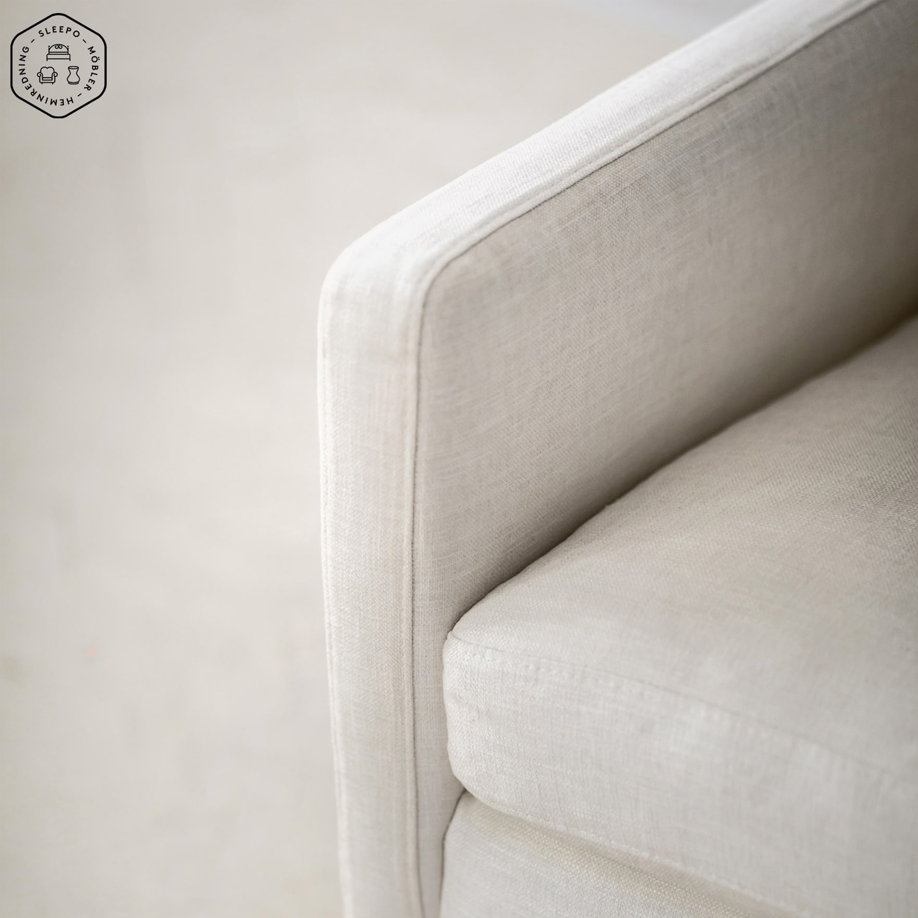 Sleepo Collection Åre Fåtölj Vit 97cm