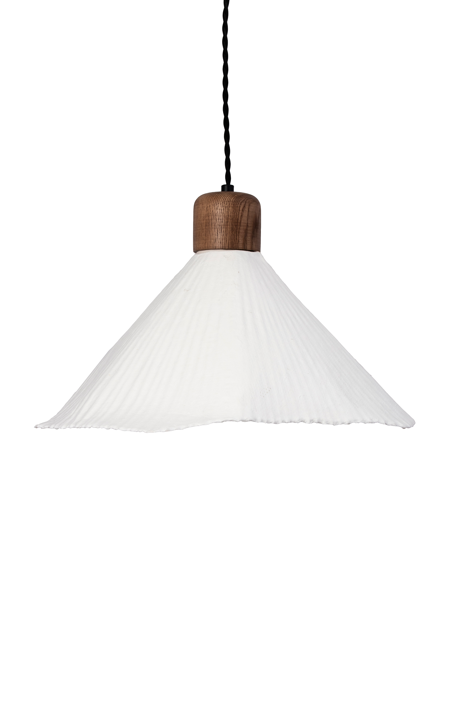 Globen Lighting - Linnea Deckenleuchte Natur Ø40 - Weiß - Deckenleuchten