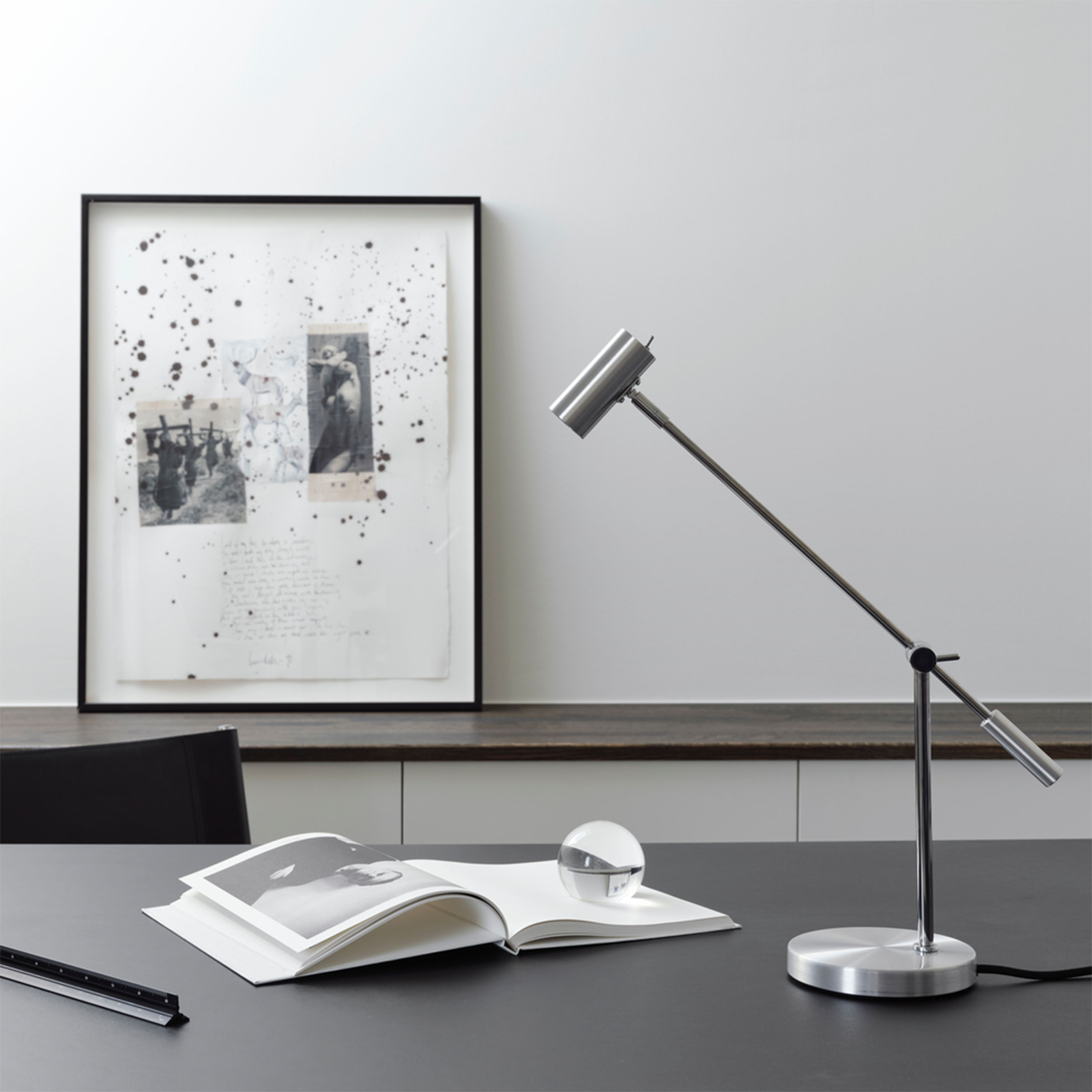 Belid Cato Bordlampe Aluminium 48,5cm