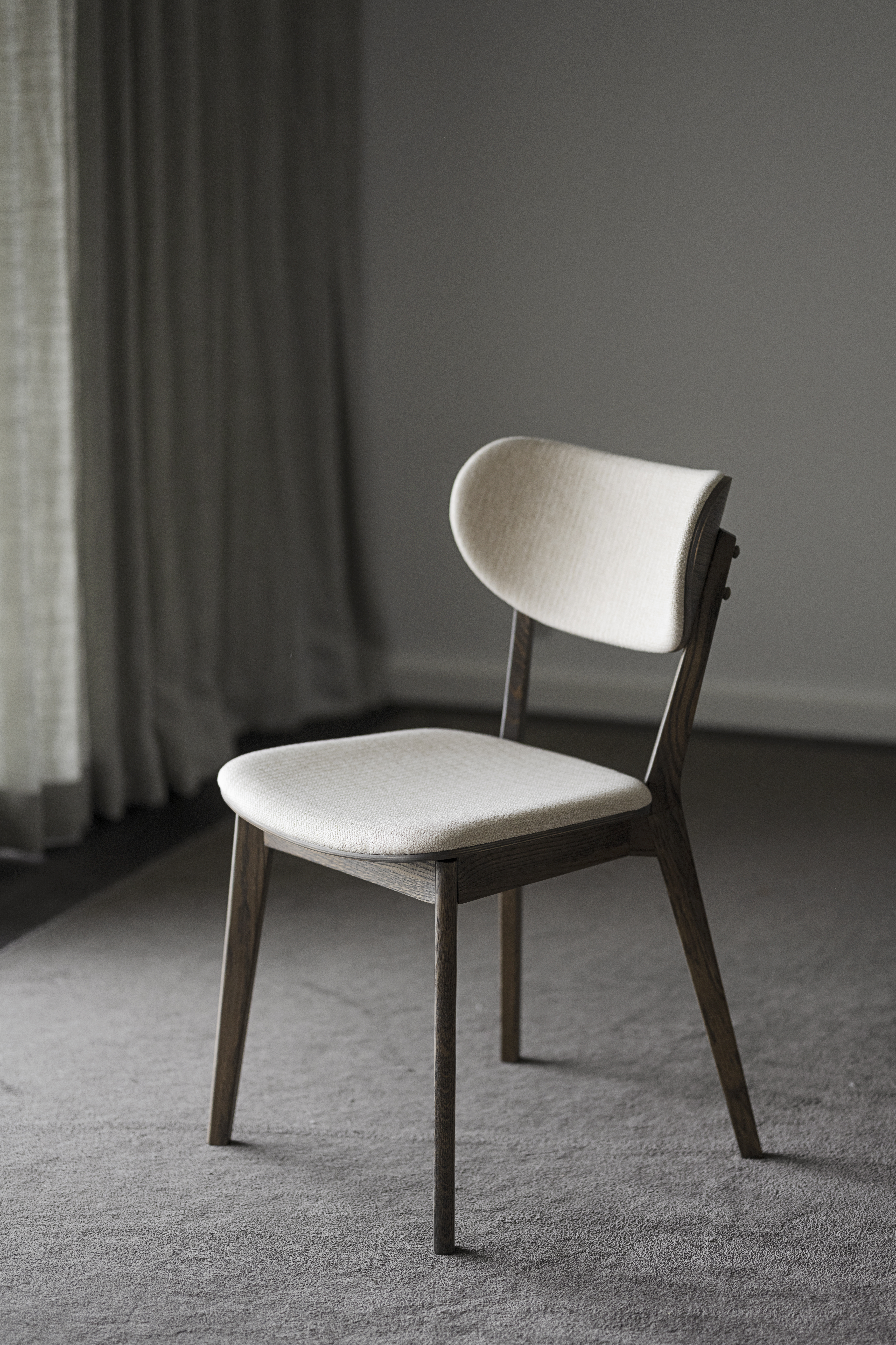 Rowico Home Kato Matstol Brun Ek/Beige