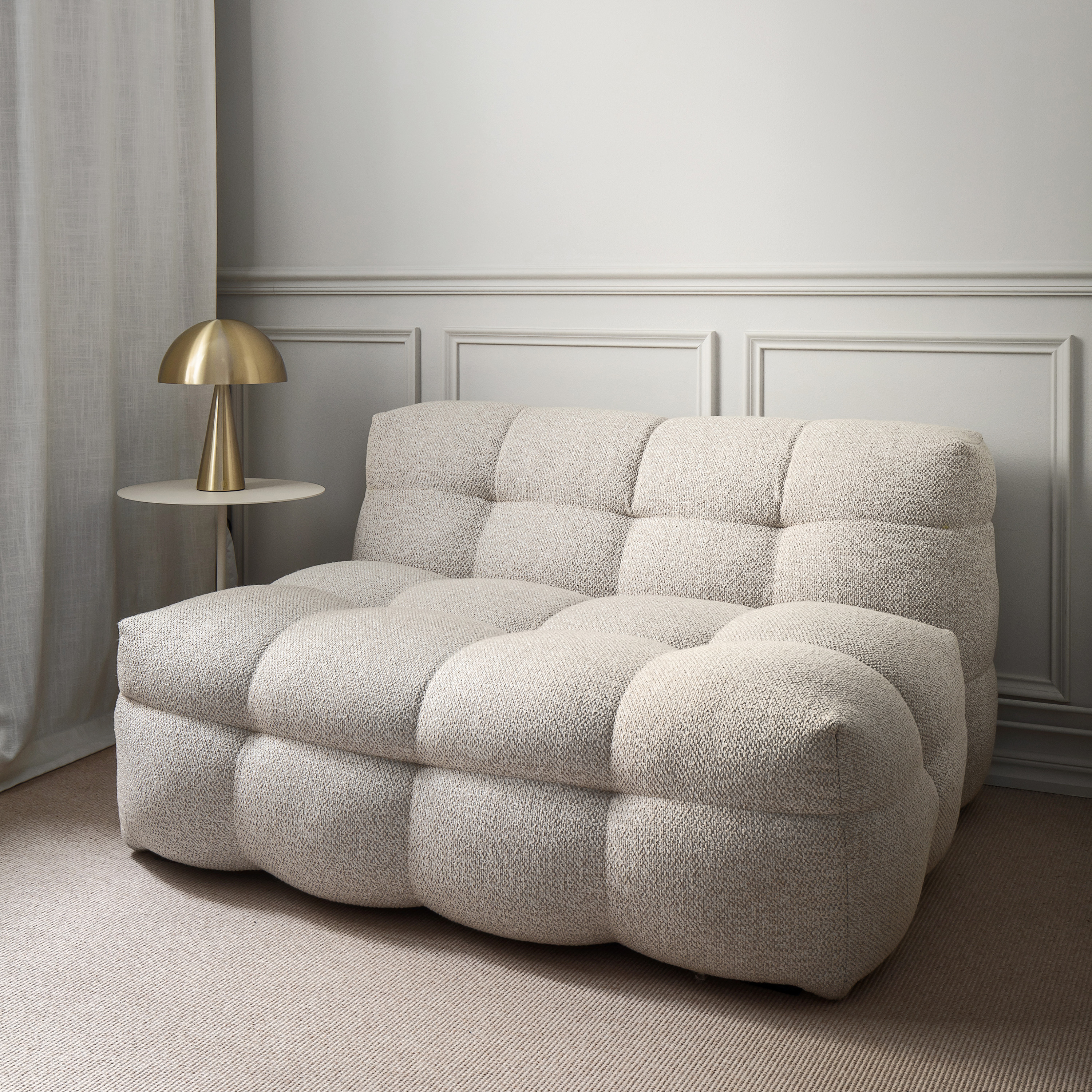 Hübsch Mush Bordslampa Mässing 33cm