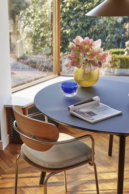 Hübsch Sabine Stolsdyna Läder Beige 44x44cm