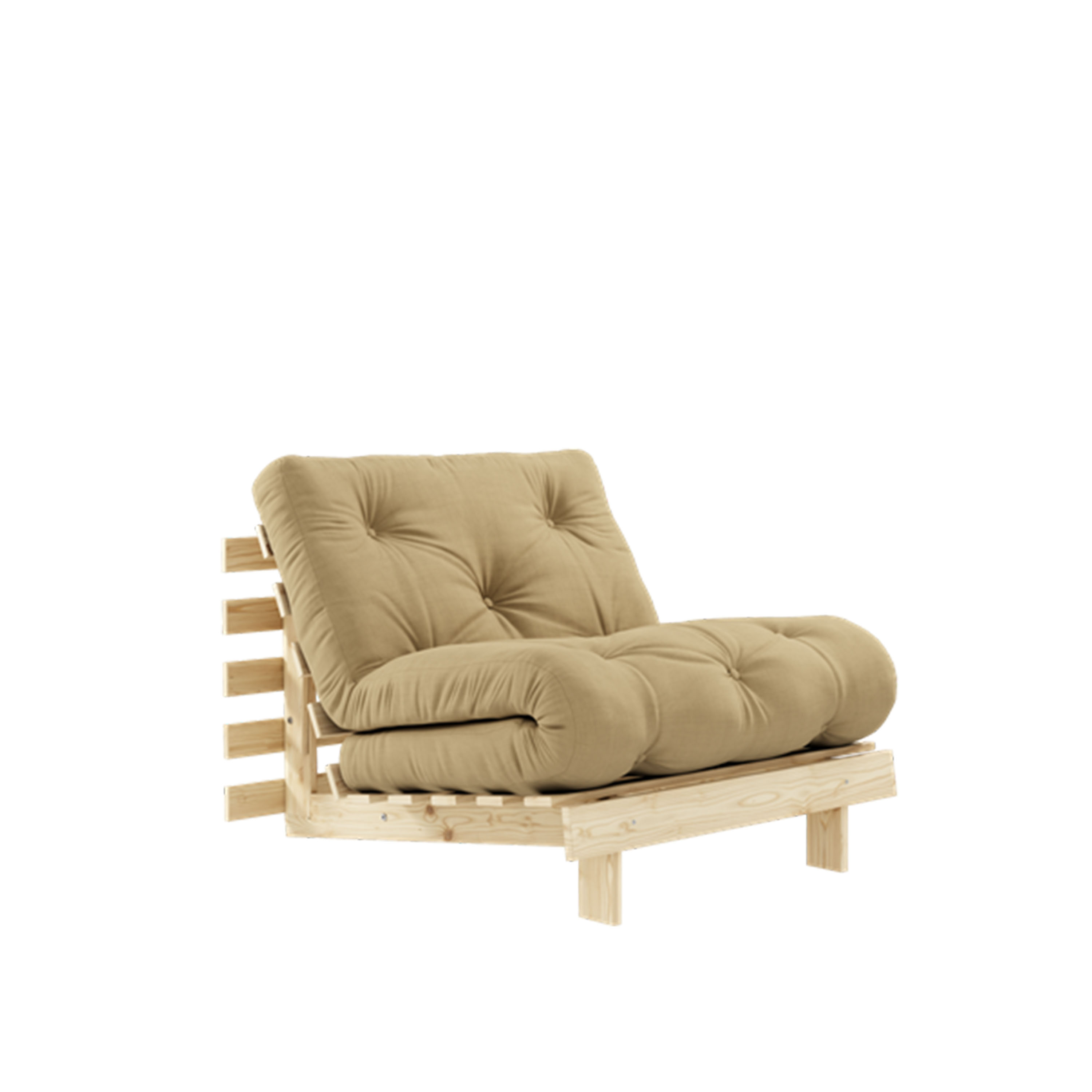 Roots Nojatuoli Luonnollinen/Wheat Beige 90cm