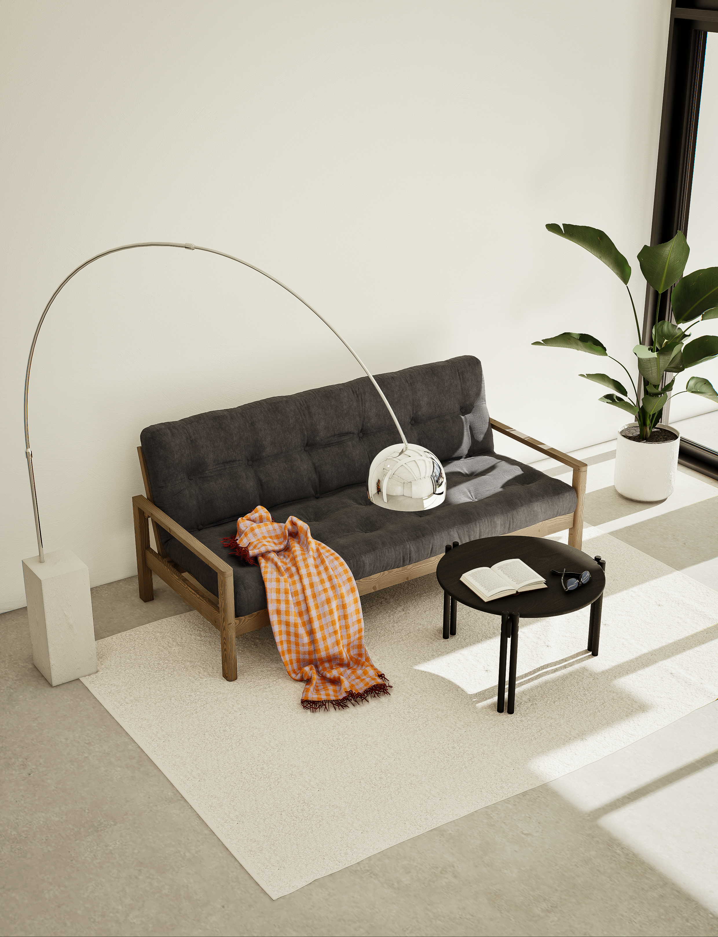 Karup Design Sticks Couchtisch Black Night High