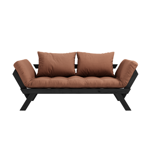 Karup Design - Bebop Tagesbett Schwarz/Lehm Braun 174cm