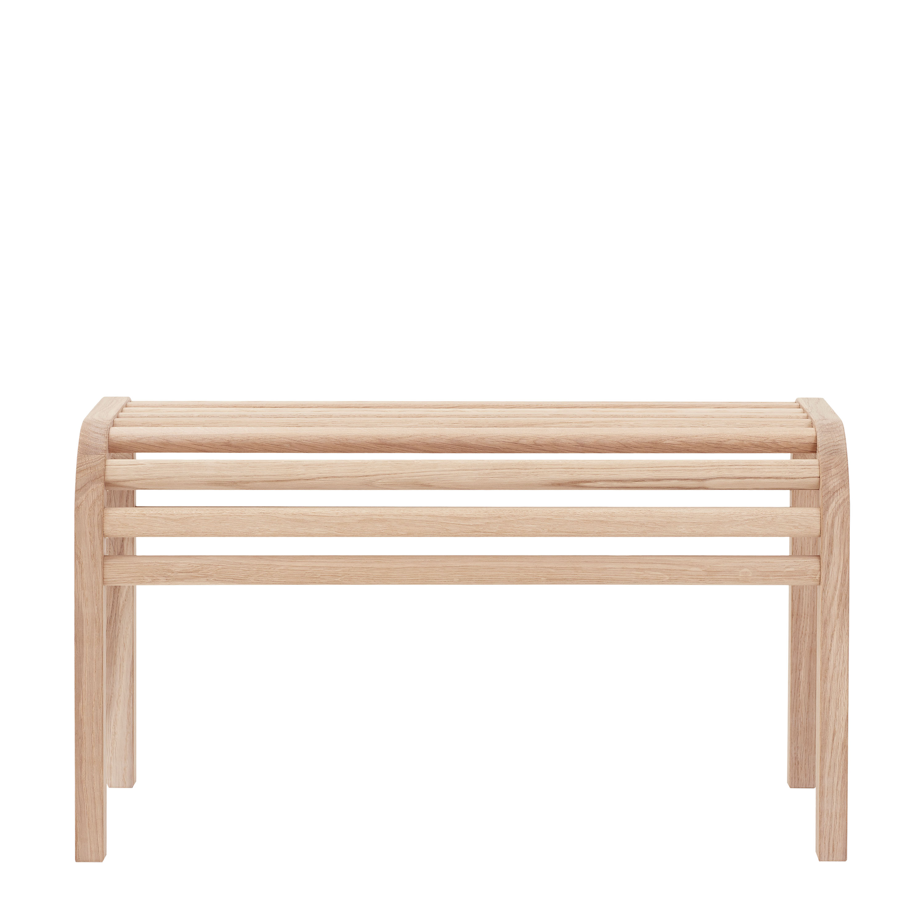 B1 Bänk Vitpigmenterad Ek 80cm