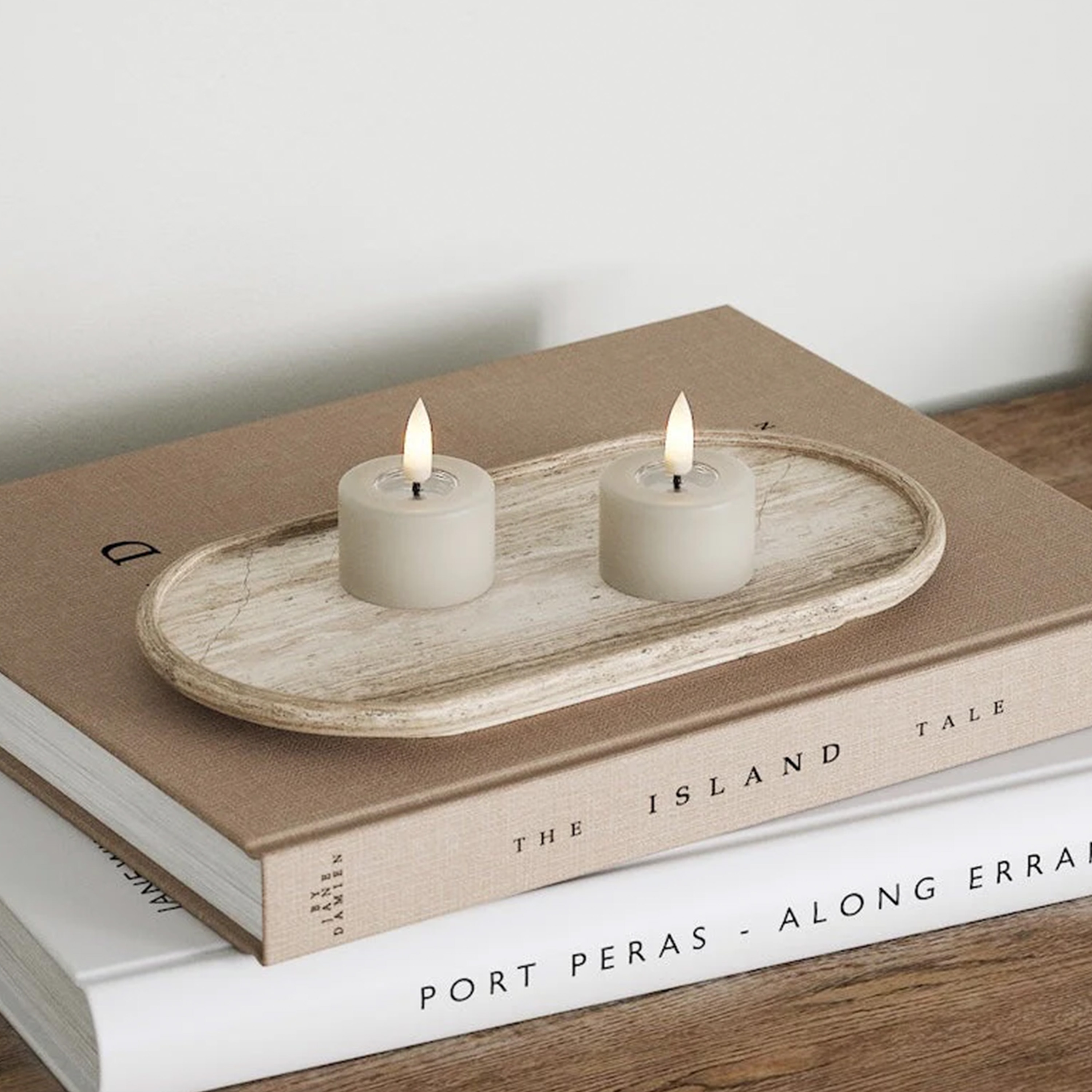 Deluxe Homeart LED Telys Sand 4x4