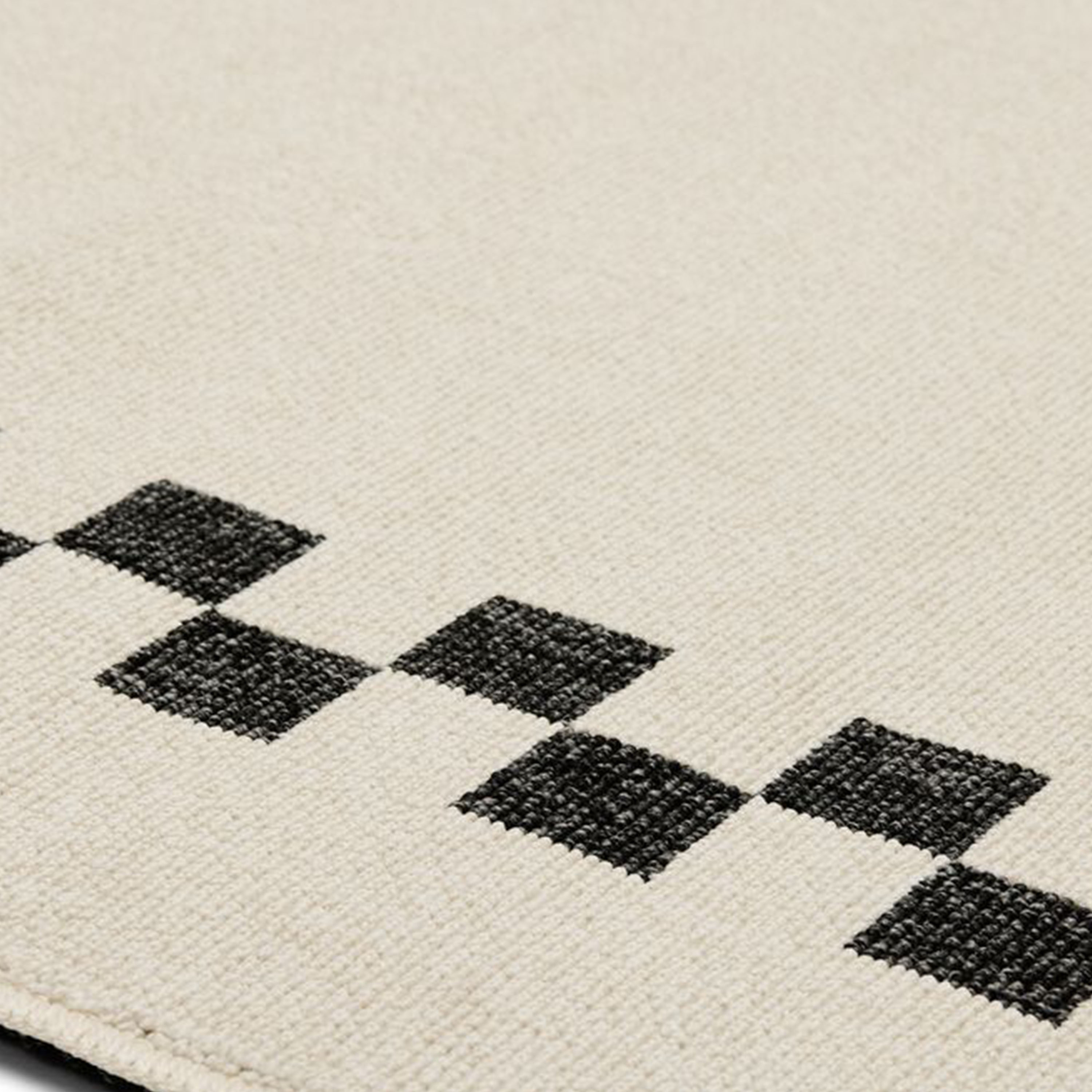 Fatboy Carpretty Petit Ulkomatto Check Antrasiitti/Kerma