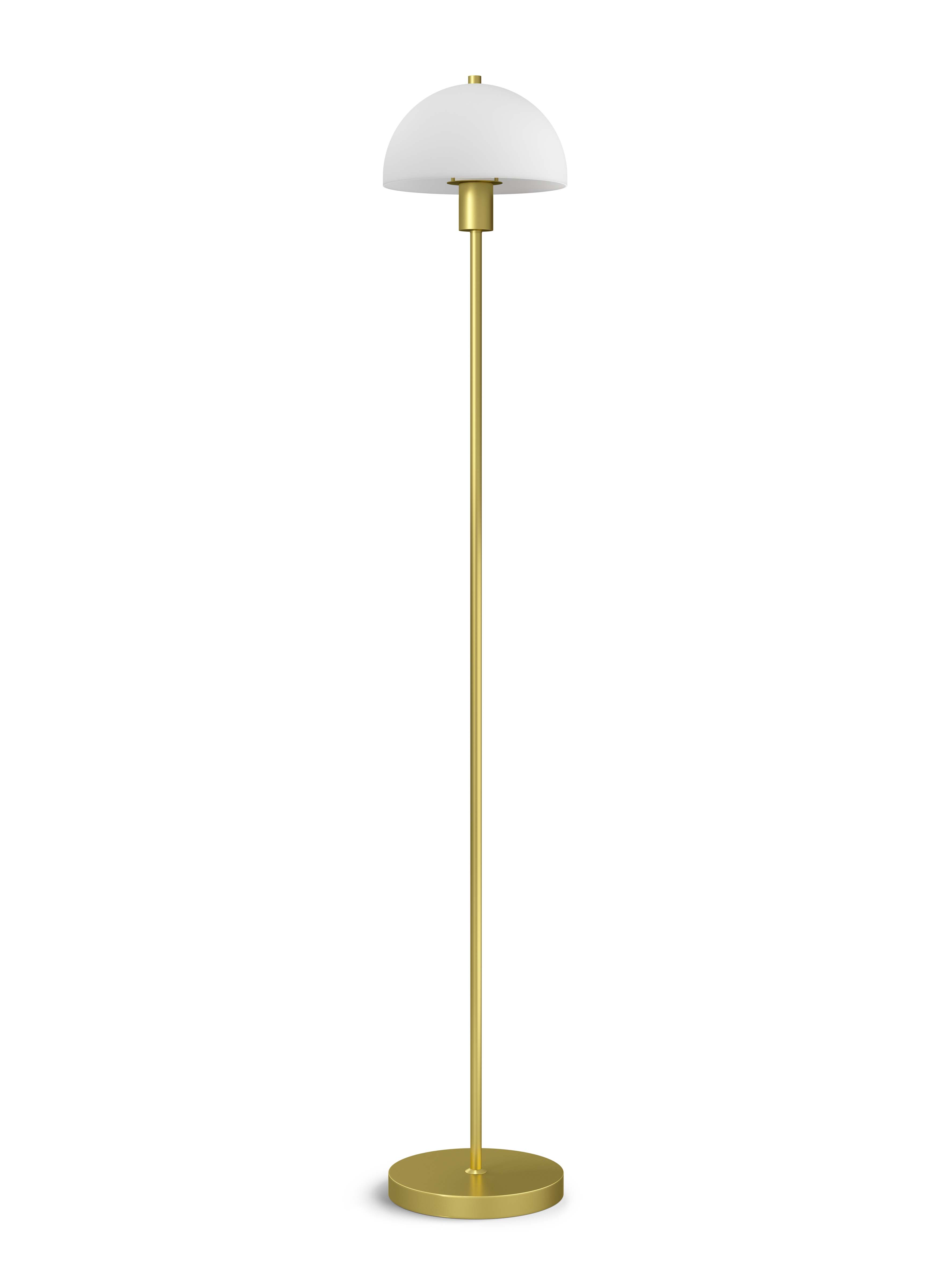 Vienda Golvlampa Mässing/Glas