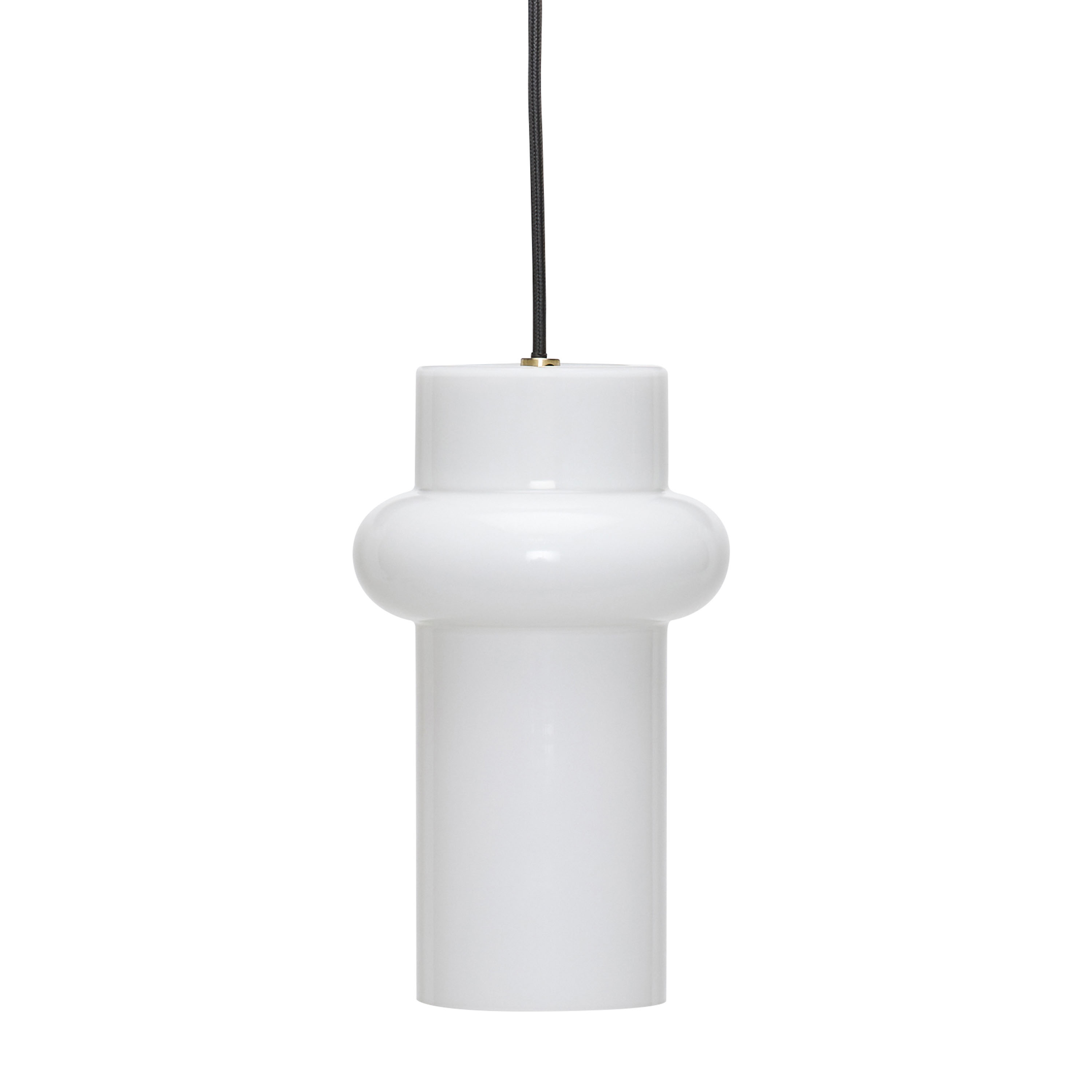 Pilule Pendelleuchte Up Glossy White 25cm