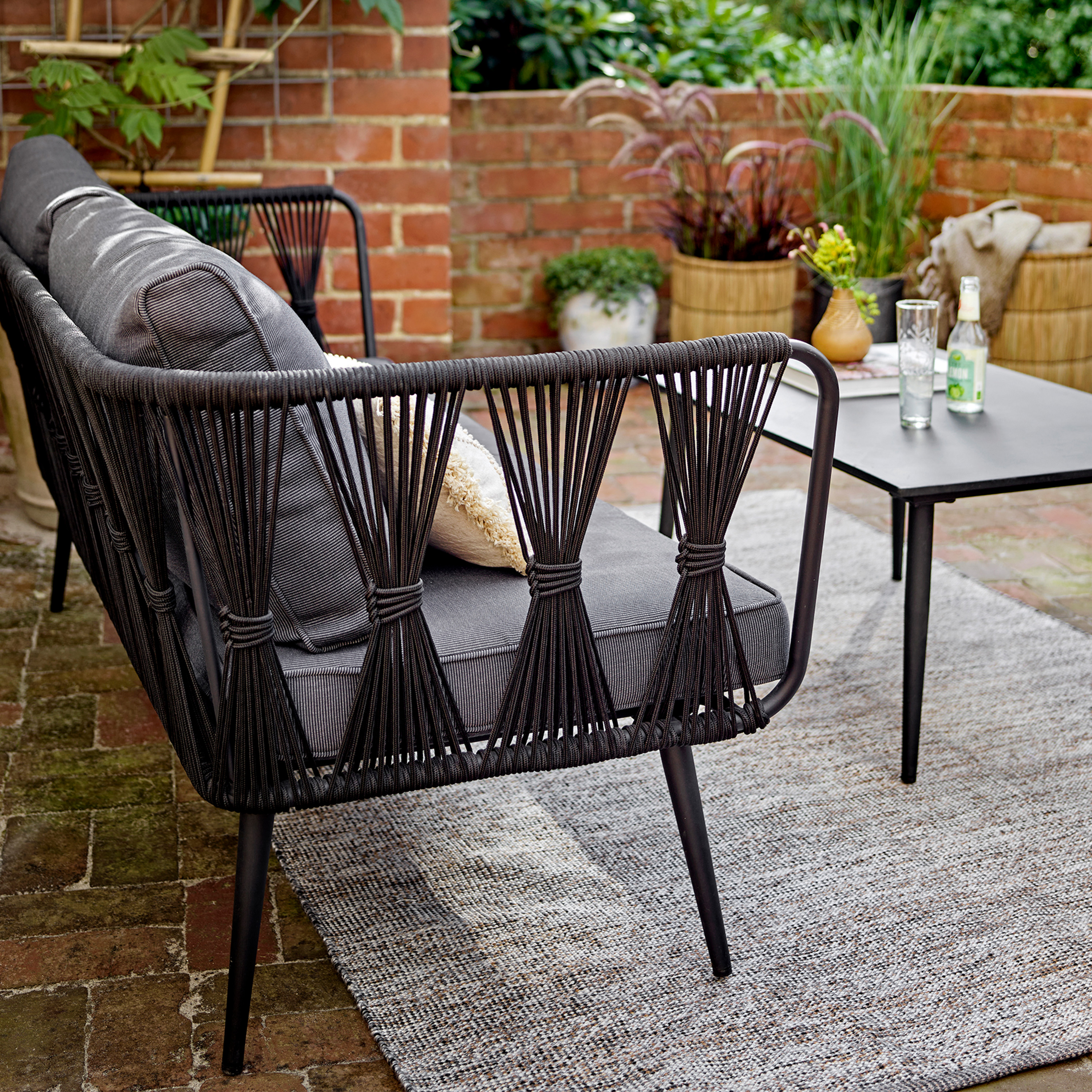 Bloomingville Pavone Sofabord Svart 90cm