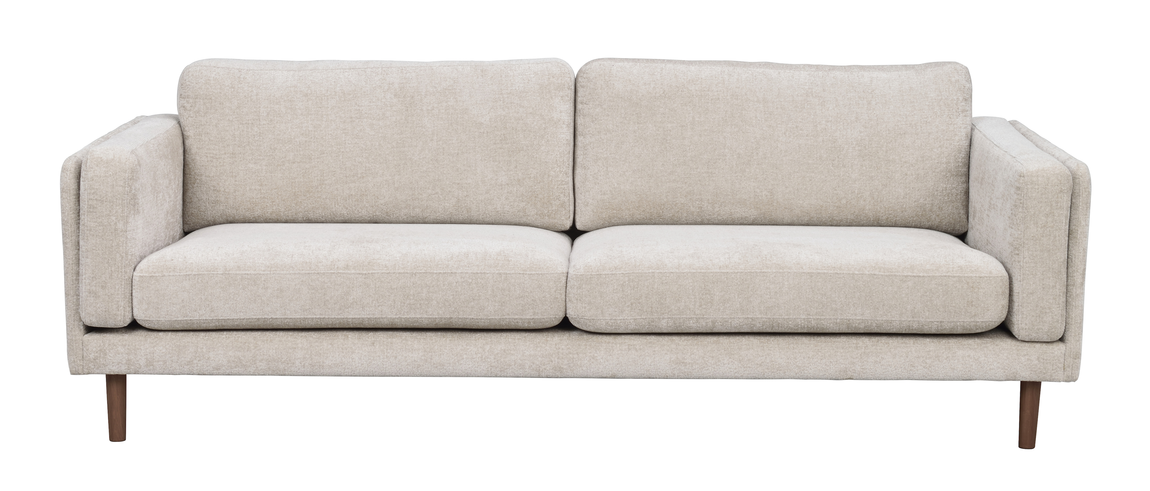 Rowico Home - Braden 3-sits Soffa Ljusbeige/Brun Ek