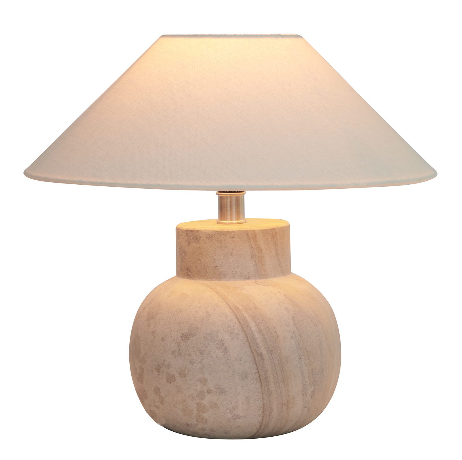 Watt &amp; Veke Pella Lampfot Sandstone 23cm