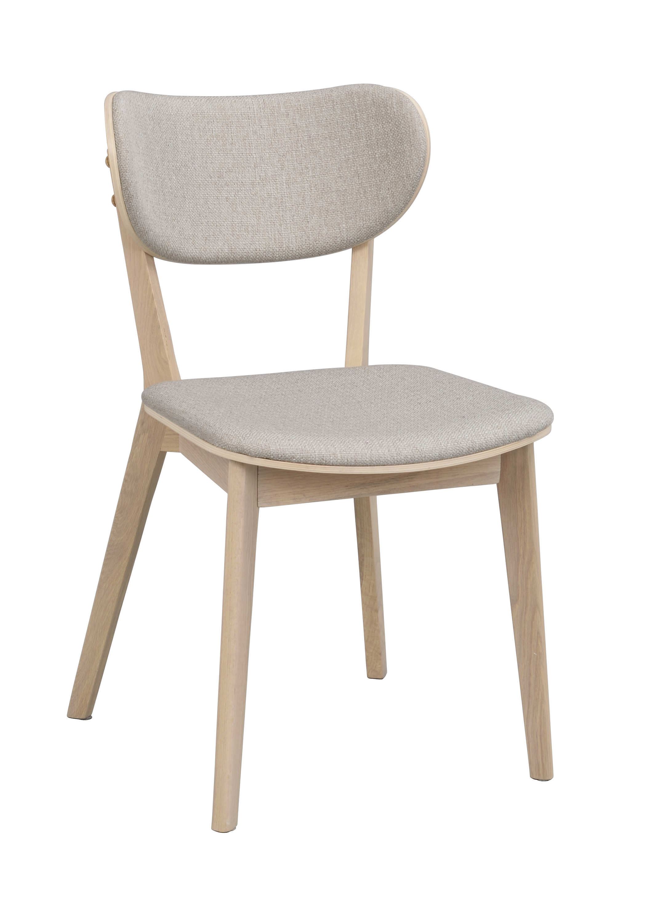 Rowico Home - Kato Matstol Vitpigmenterad/Gråbeige