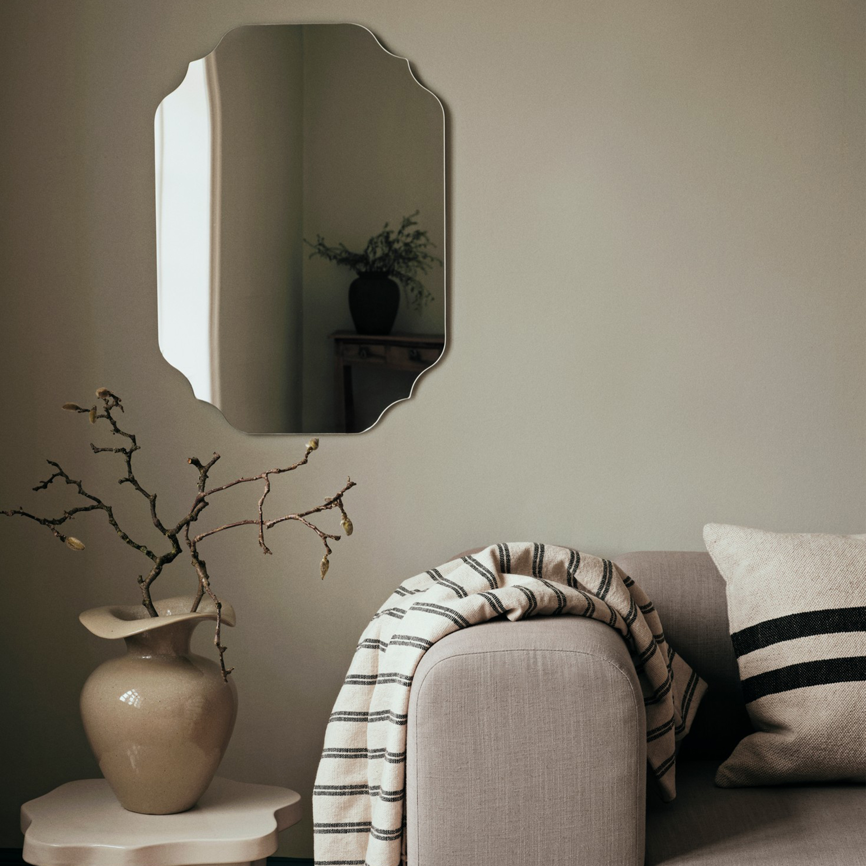 Broste Copenhagen Lulu-peili Clear 50x70