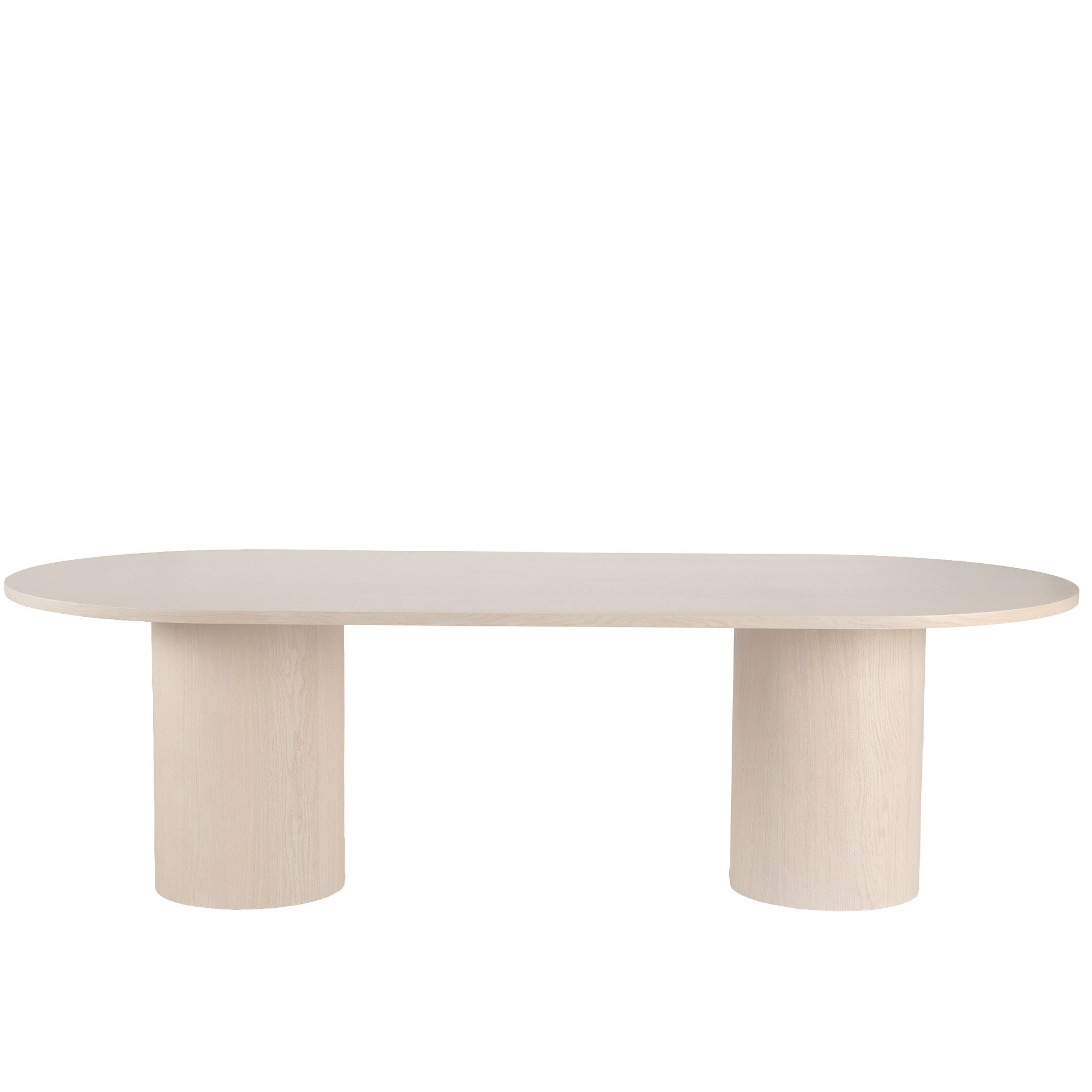 Bella Spisebord Hvitoljet Eik 250cm