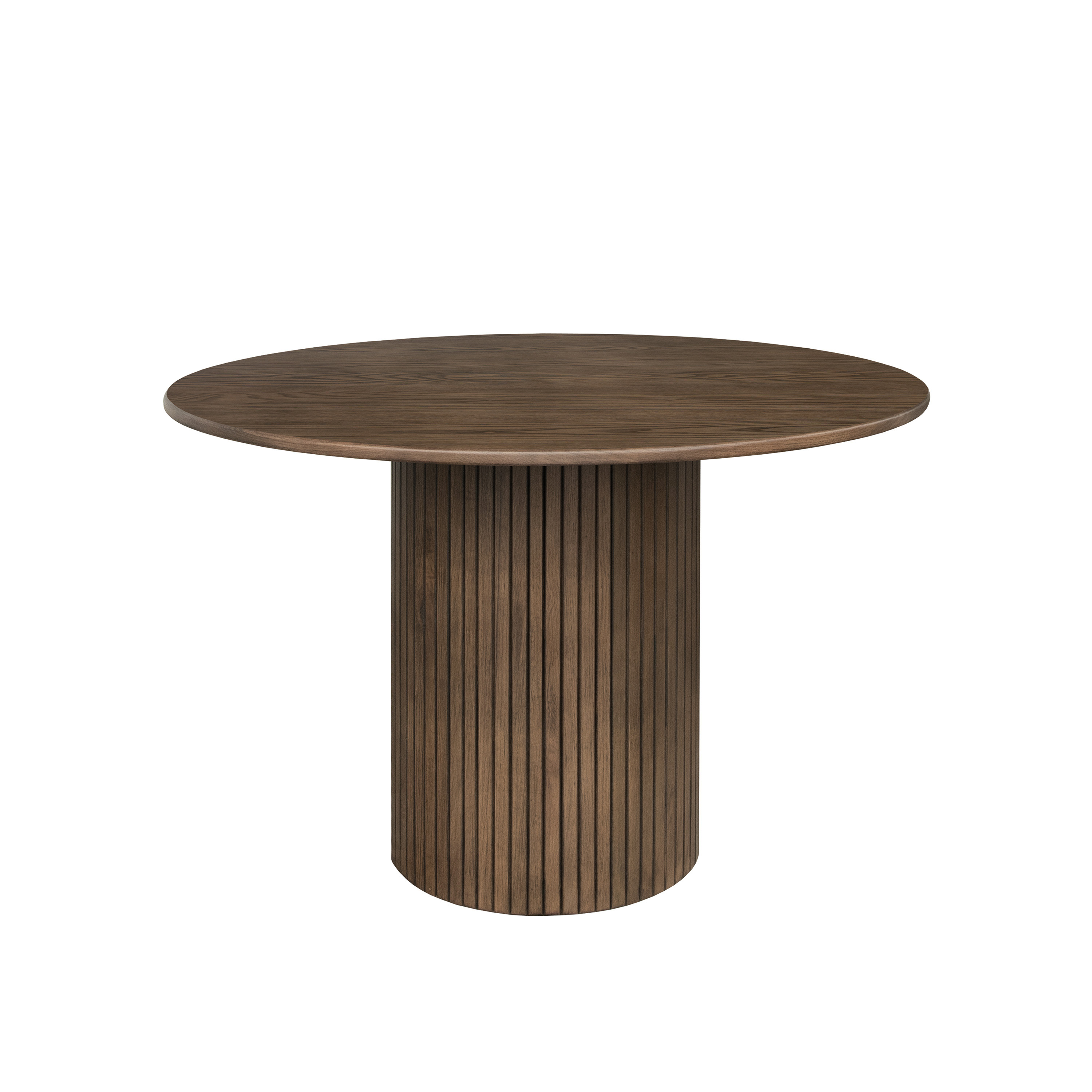 Adele Spisebord Brunbeiset Ø110