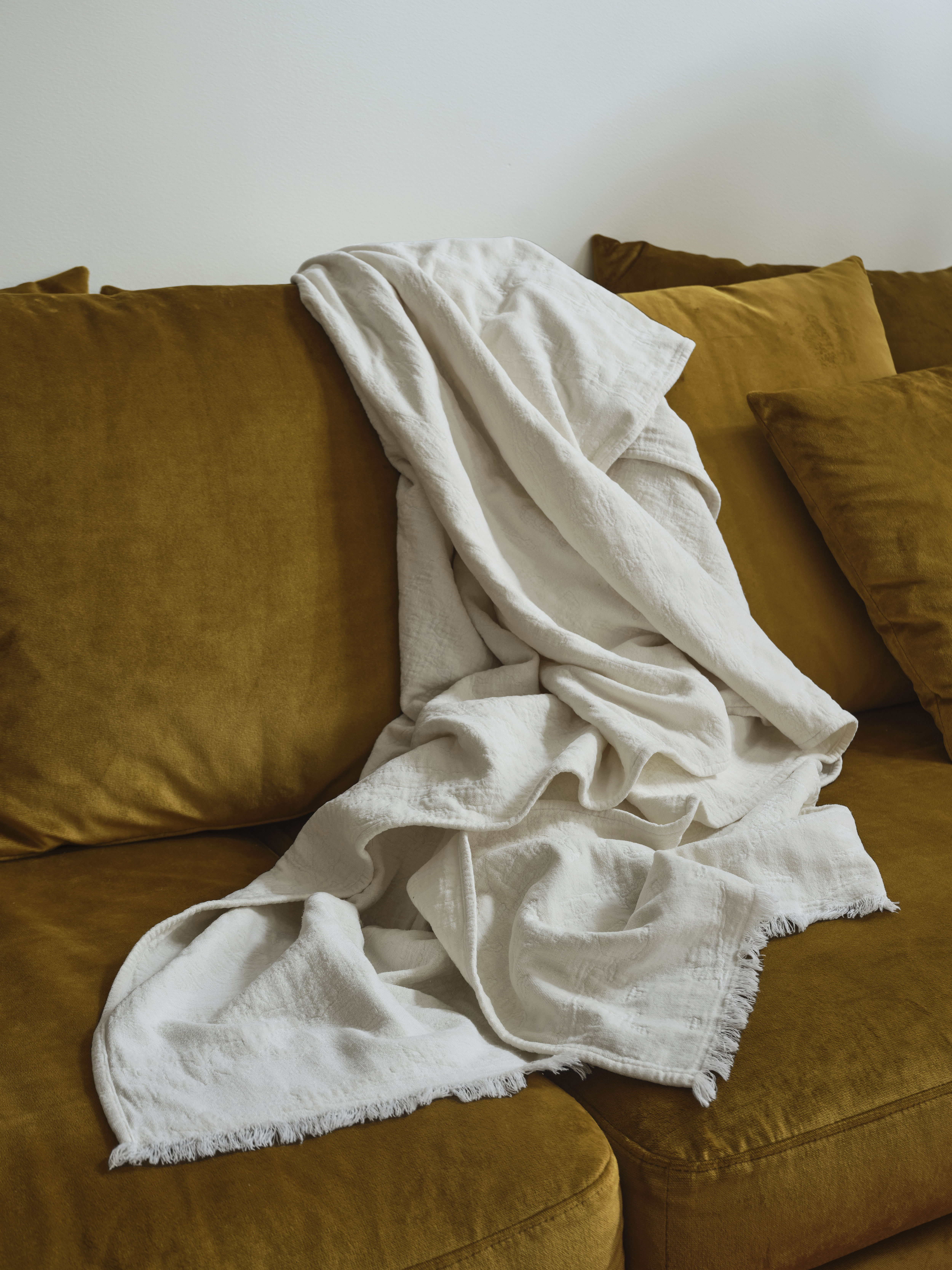 Mille Notti Como Pläd Offwhite 140x220