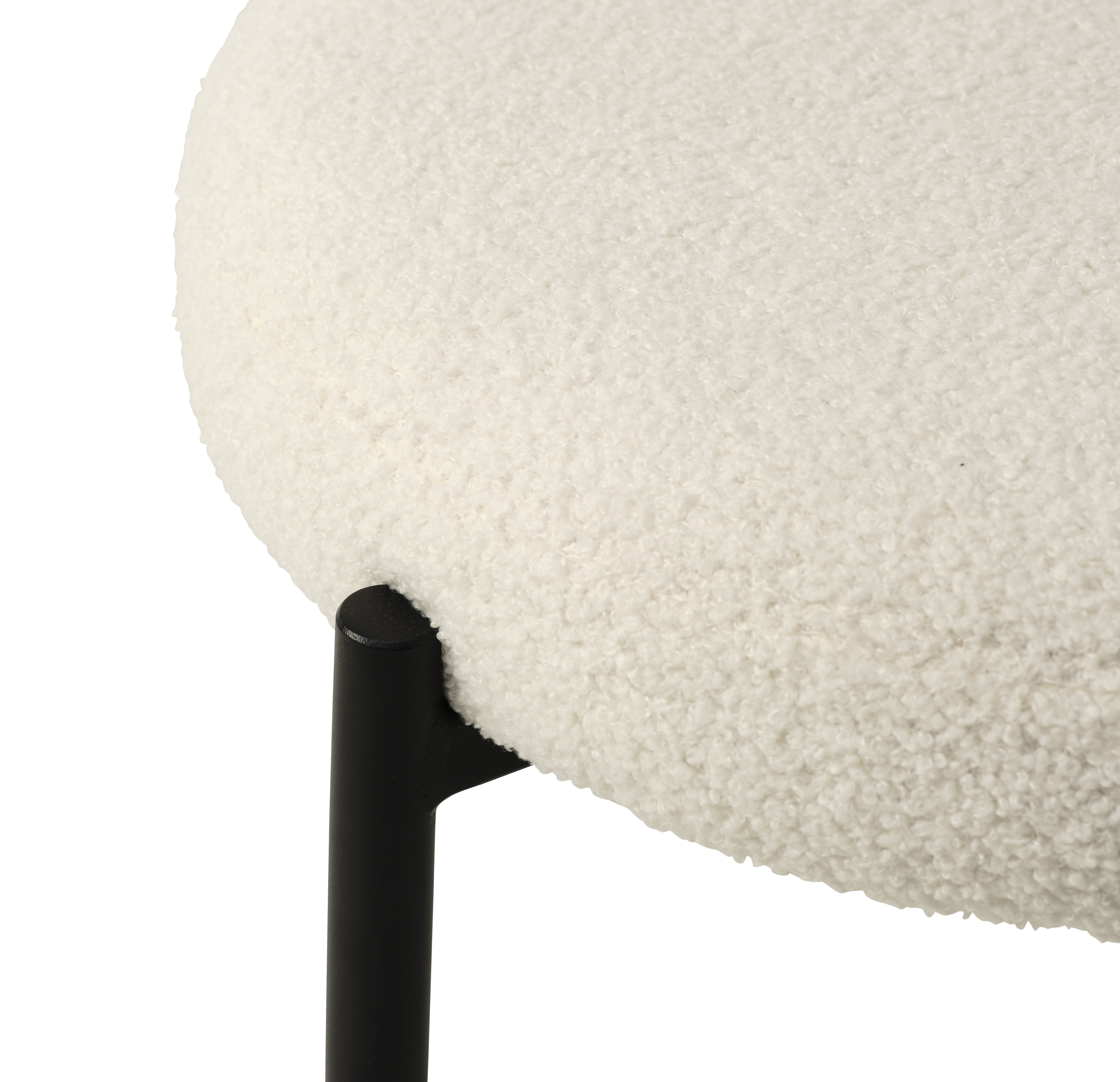 Nordic Home Veronika Spisestol Teddy Off White