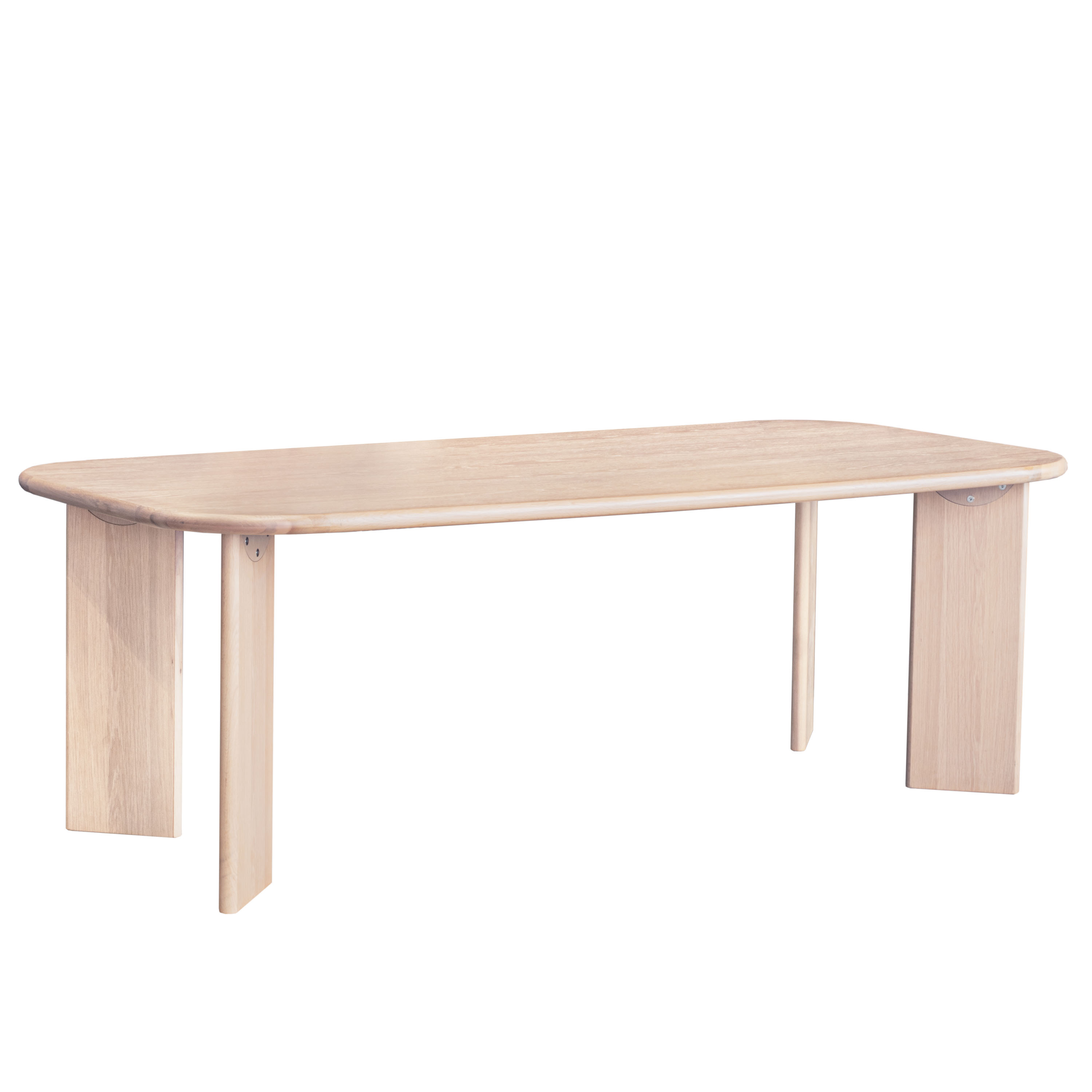 Ollie Matbord Vitoljad Ek 220cm