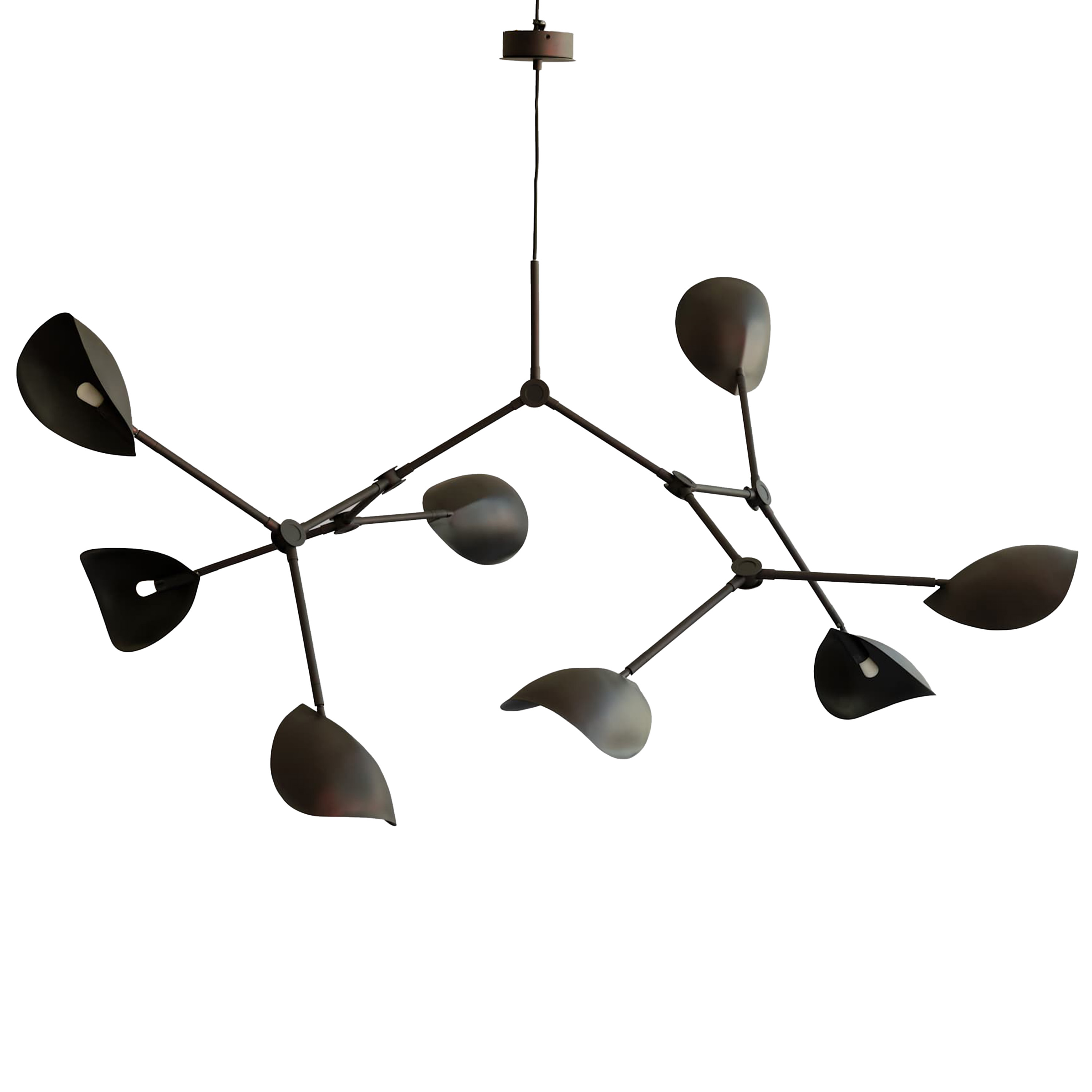 Stingray Taklampa Burned Black Grande 177cm