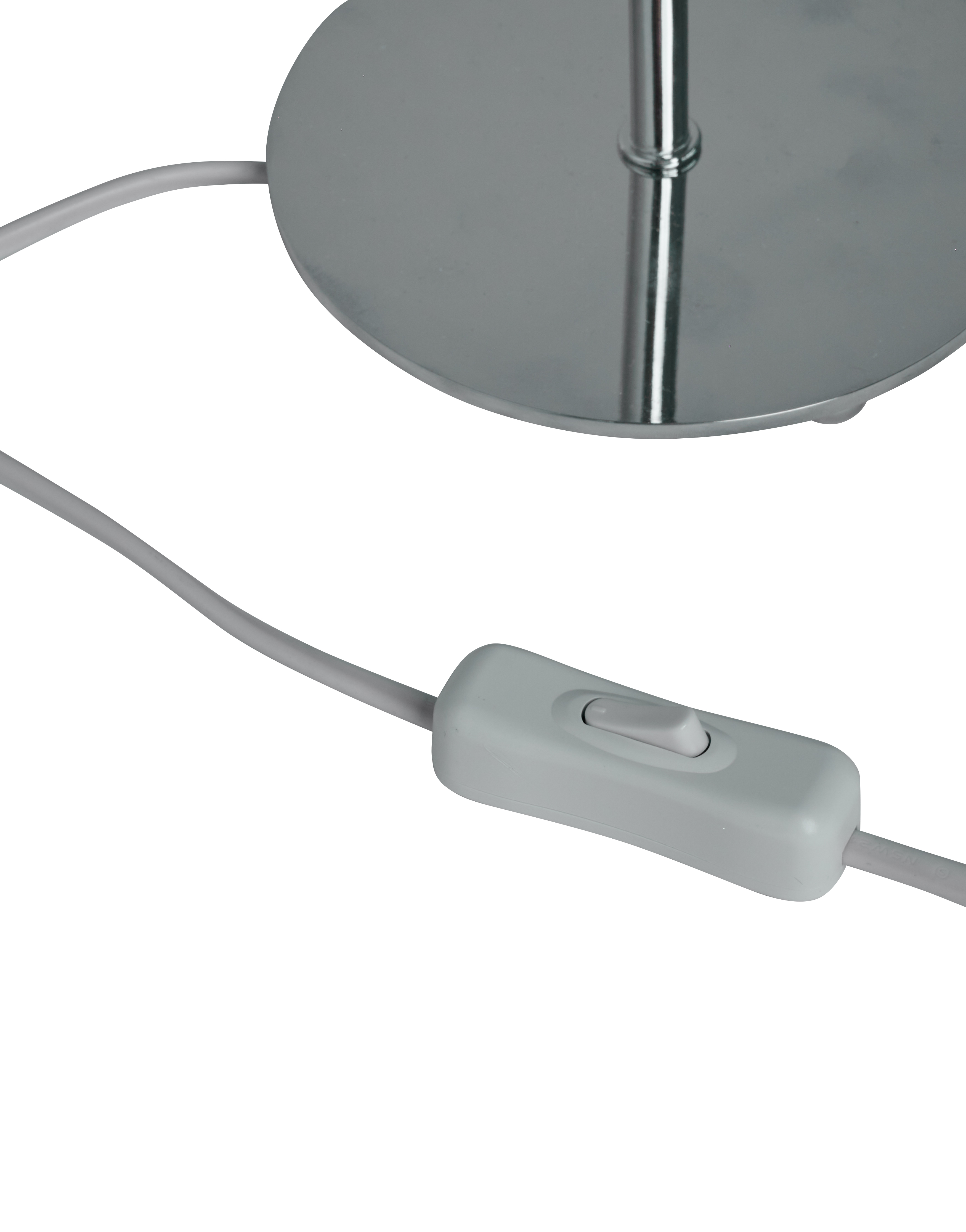 Watt &amp; Veke Line Lampfot Silver 45cm