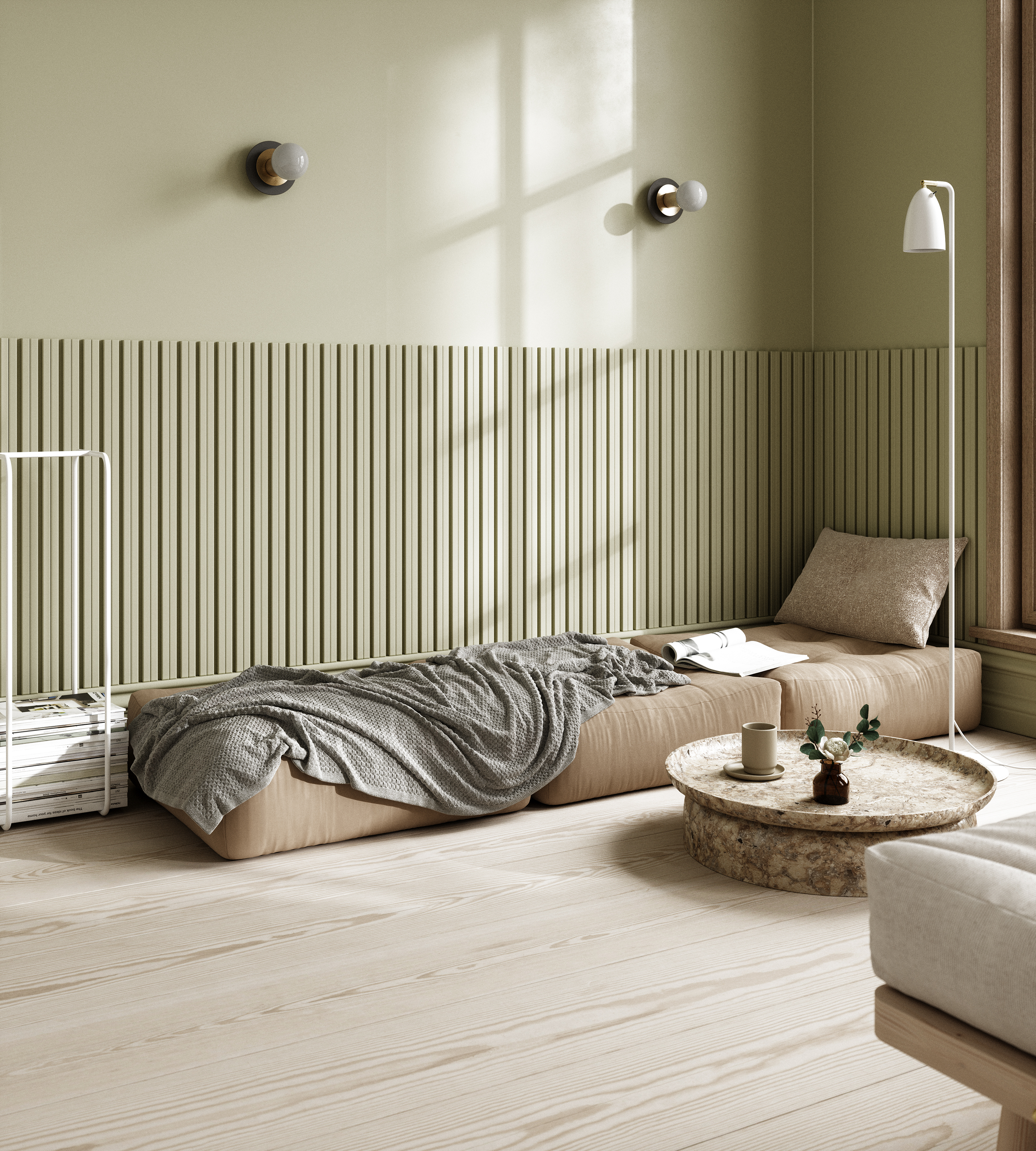 Karup Design More Sittepuff Mocca 70x70cm