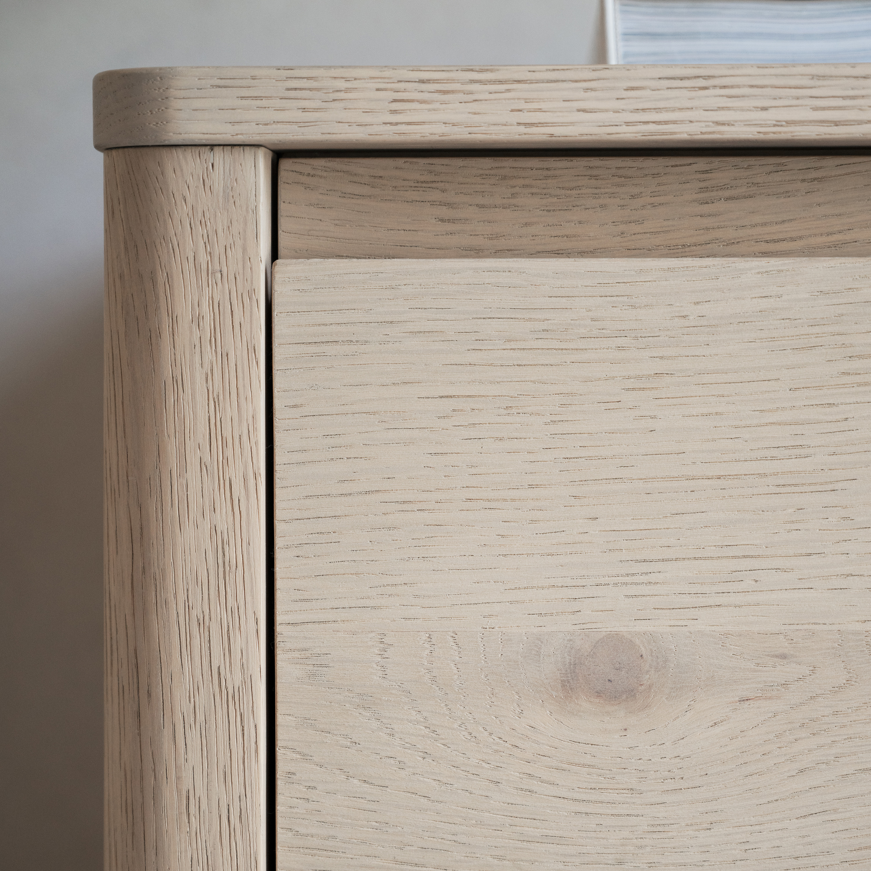 Rowico Home Melstone Byrå Vitpigmenterad Ek 110x70