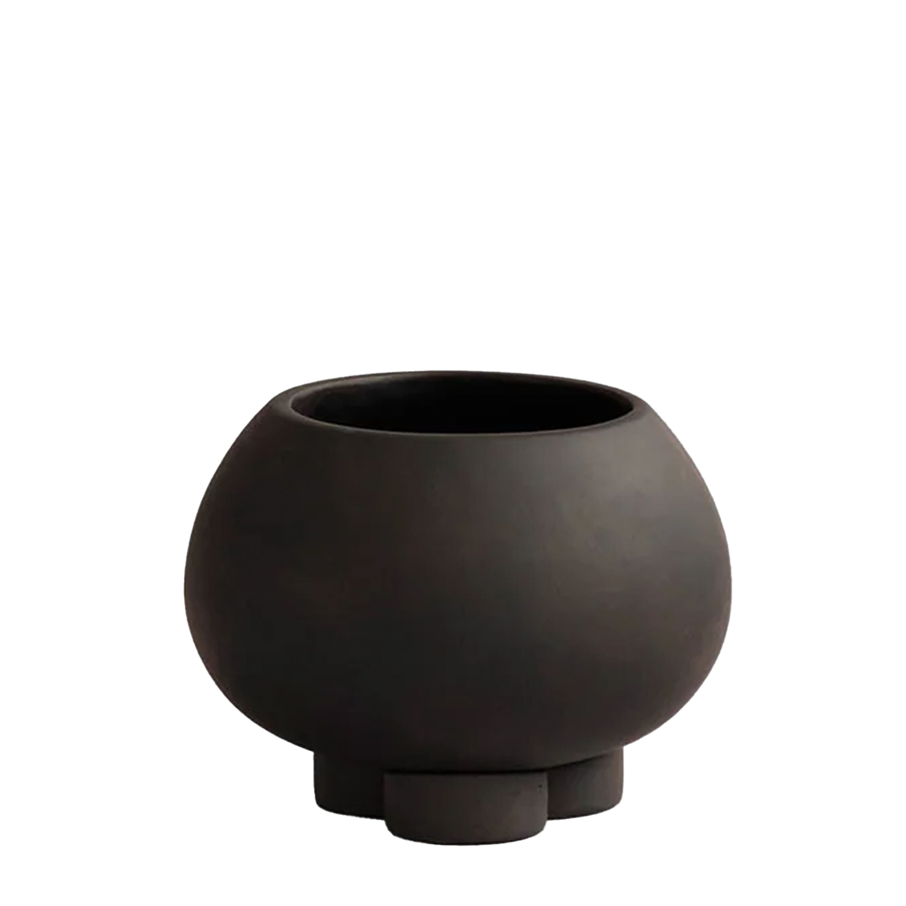 101 Copenhagen - Urchin Blumentopf Coffee Petit - Braun - Blumentöpfe im Freien