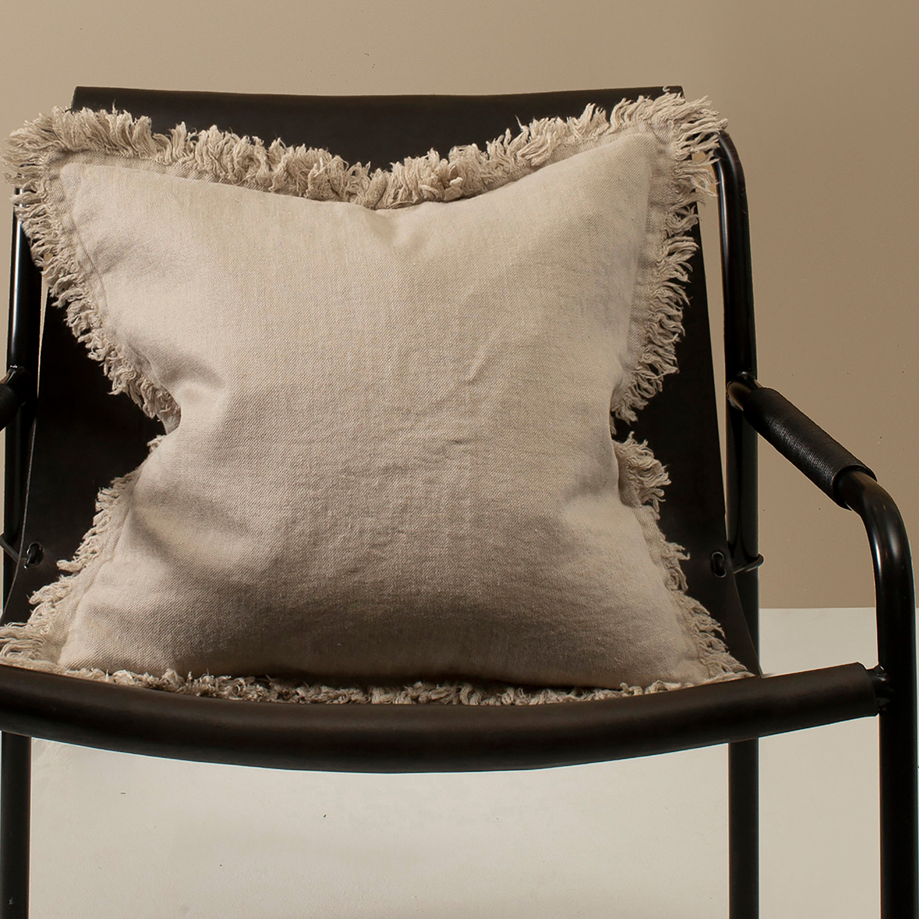 Himla Merlin Kuddfodral Linne Natural 50x50