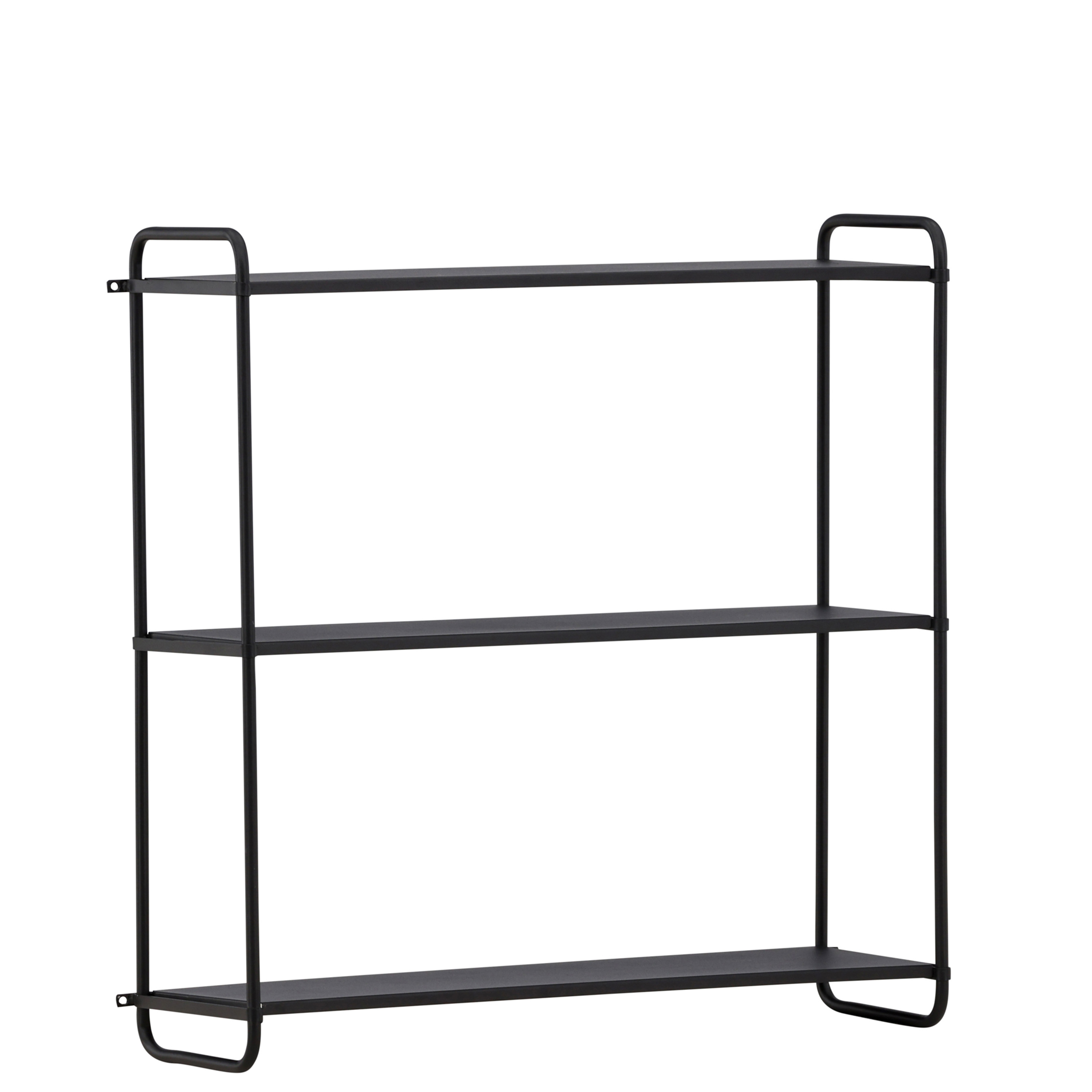 Lyon Vägghylla Black 62cm