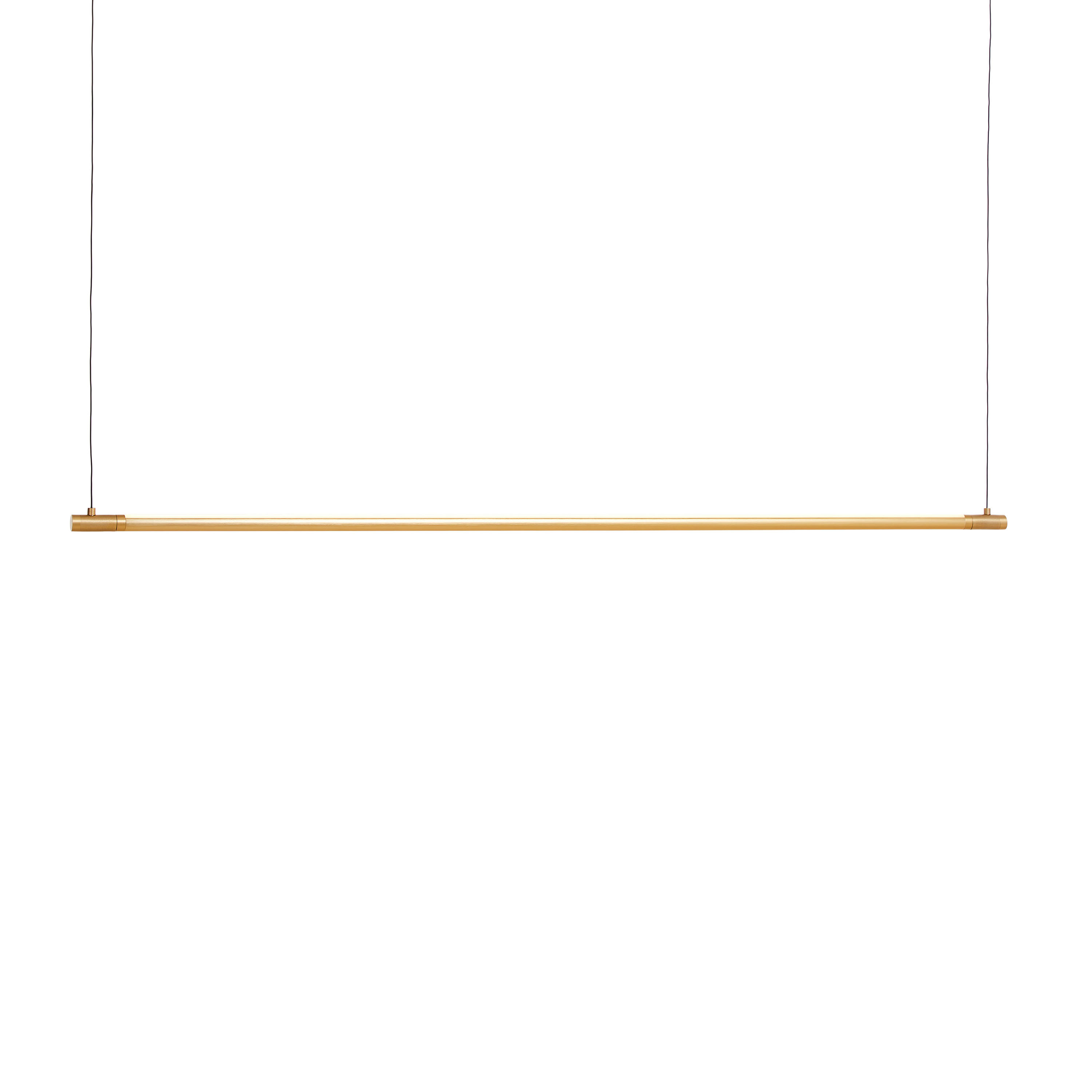 Straw Taklampa Gold 150cm