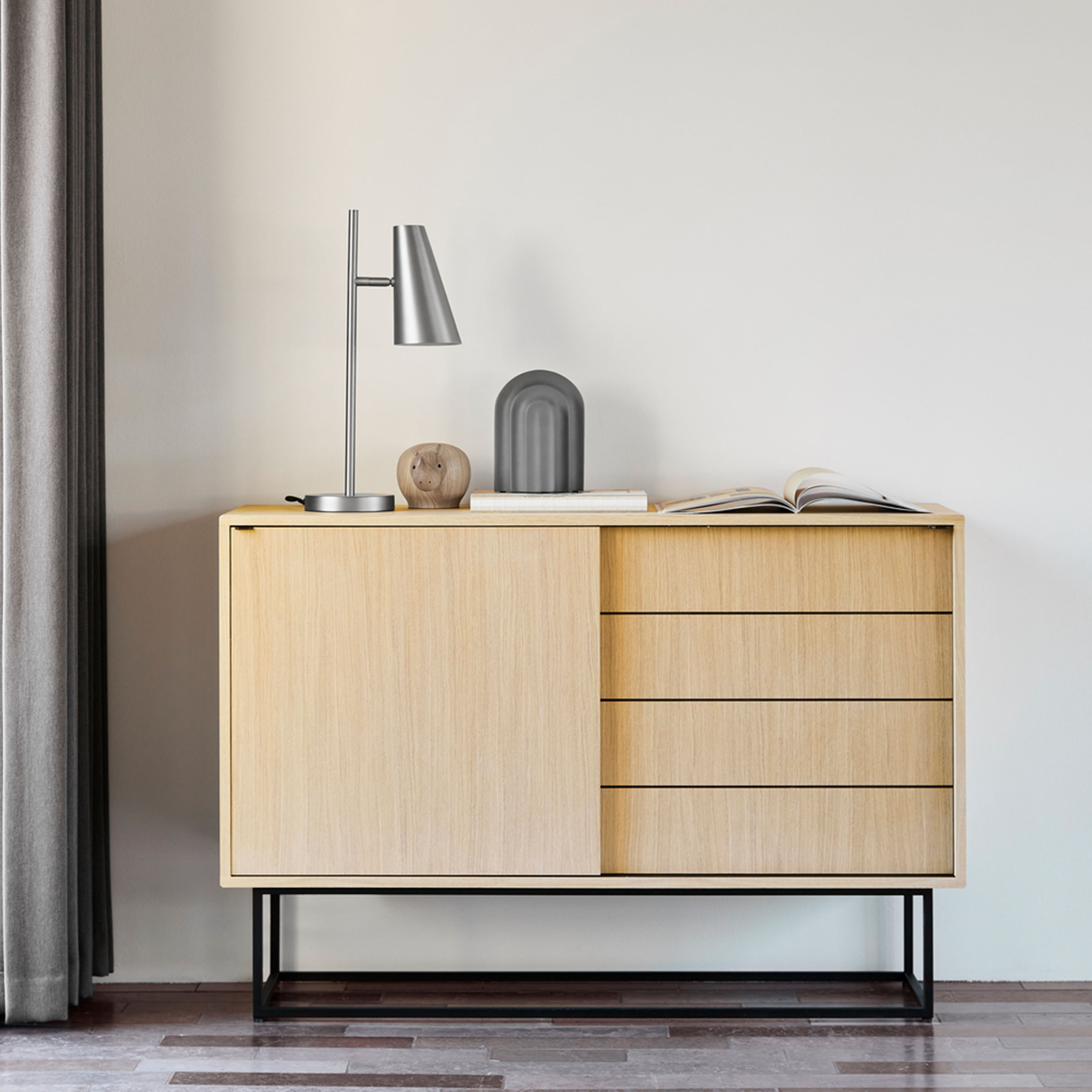 Woud Cono Pöytävalaisin Satin 50 cm