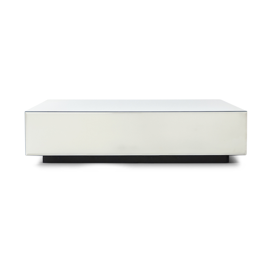 HKliving - Block Spiegelkonsole Clear 90cm - Bereit - Couchtisch