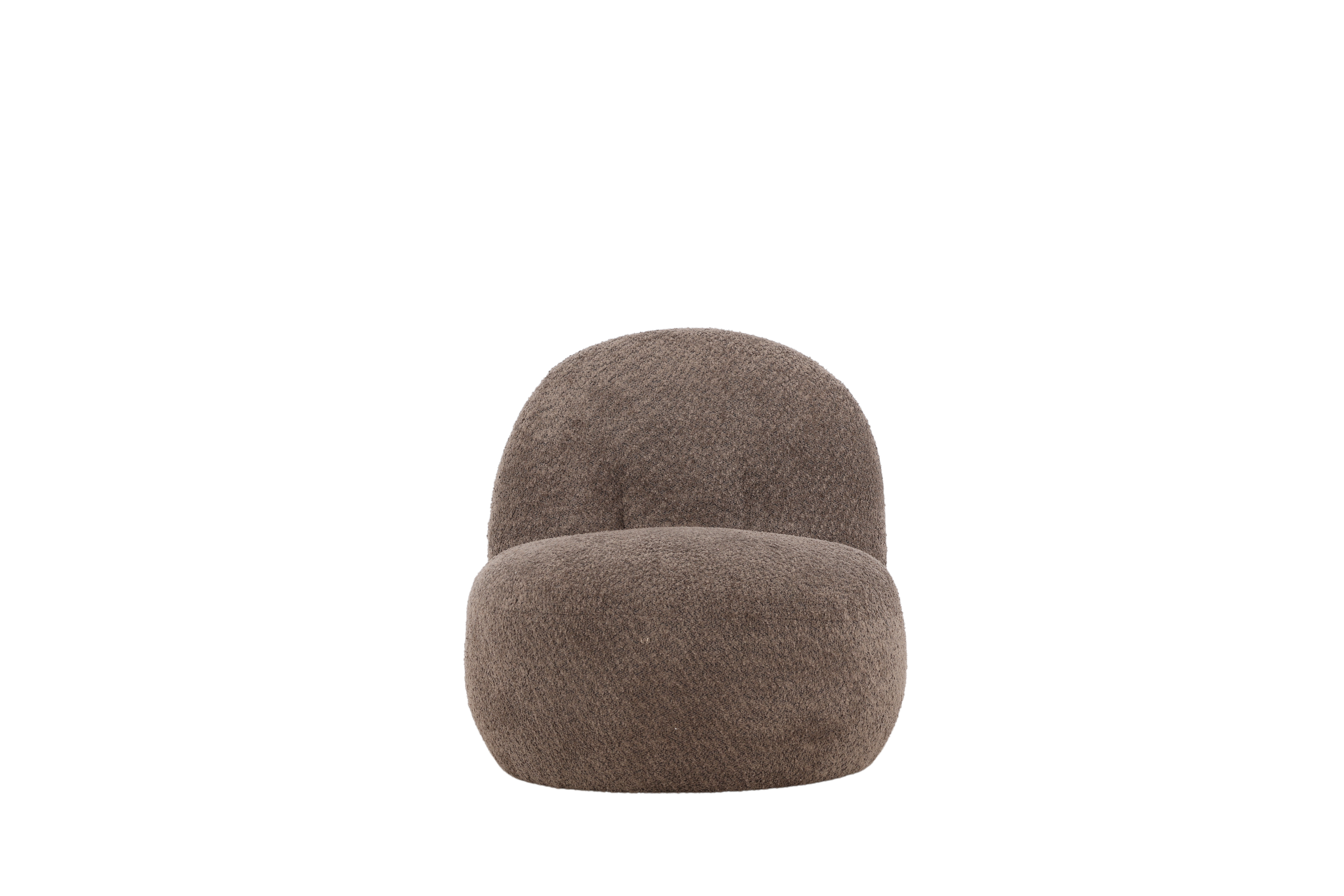 Venture Home - Noelle Loungestol Brun Bouclé