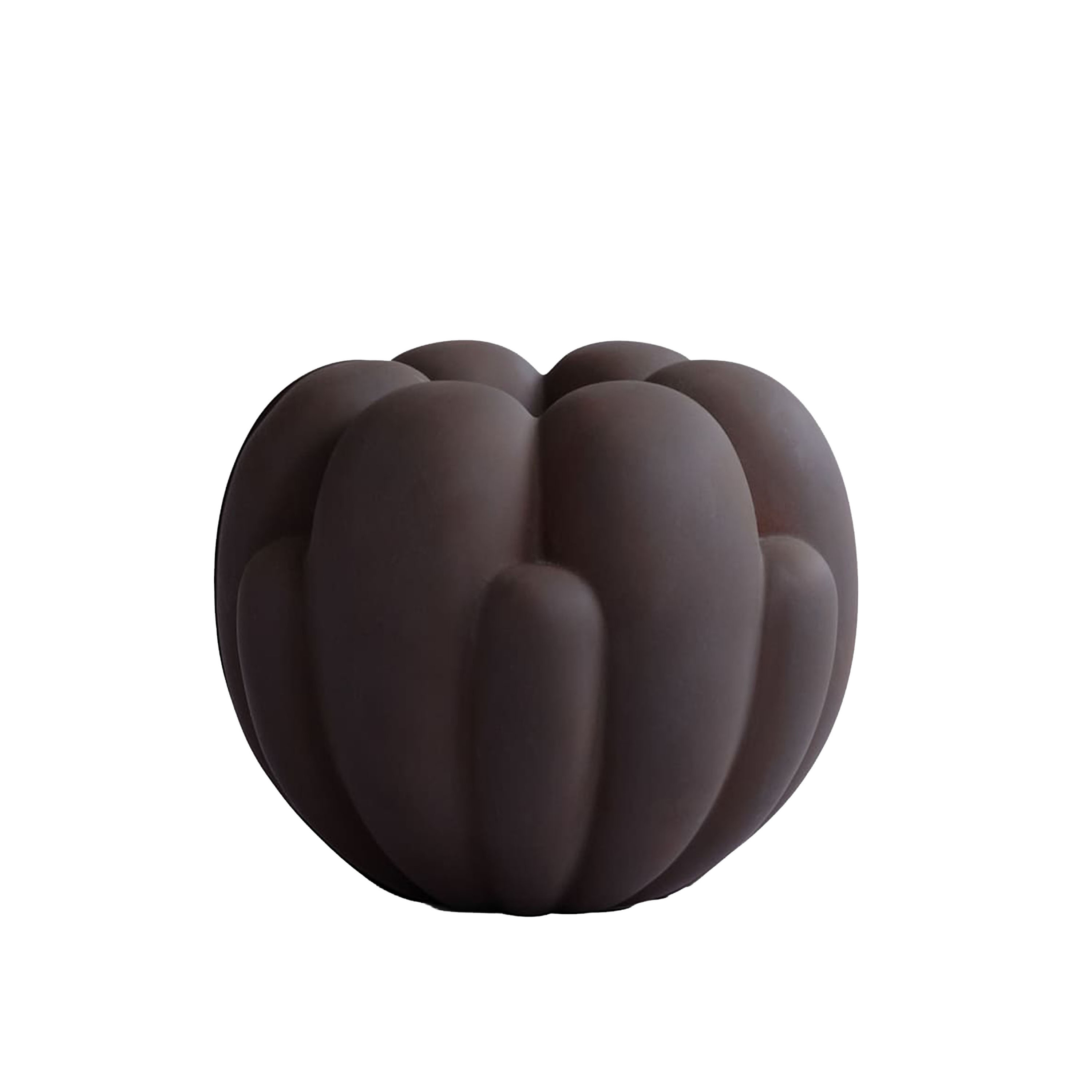 101 Copenhagen Bloom Vase Chocolate Brown Mini