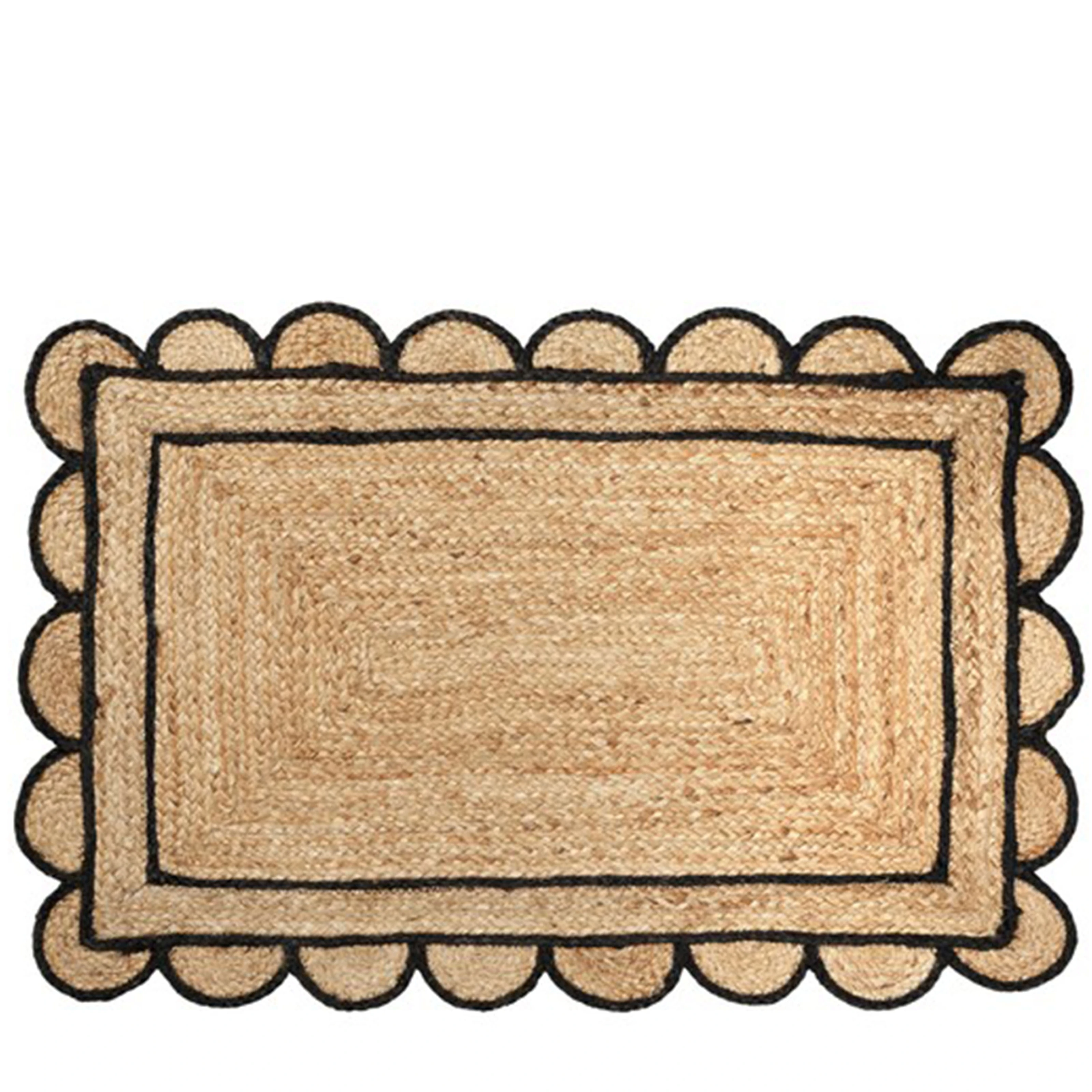 Scallop Dørmatte Svart 60x90