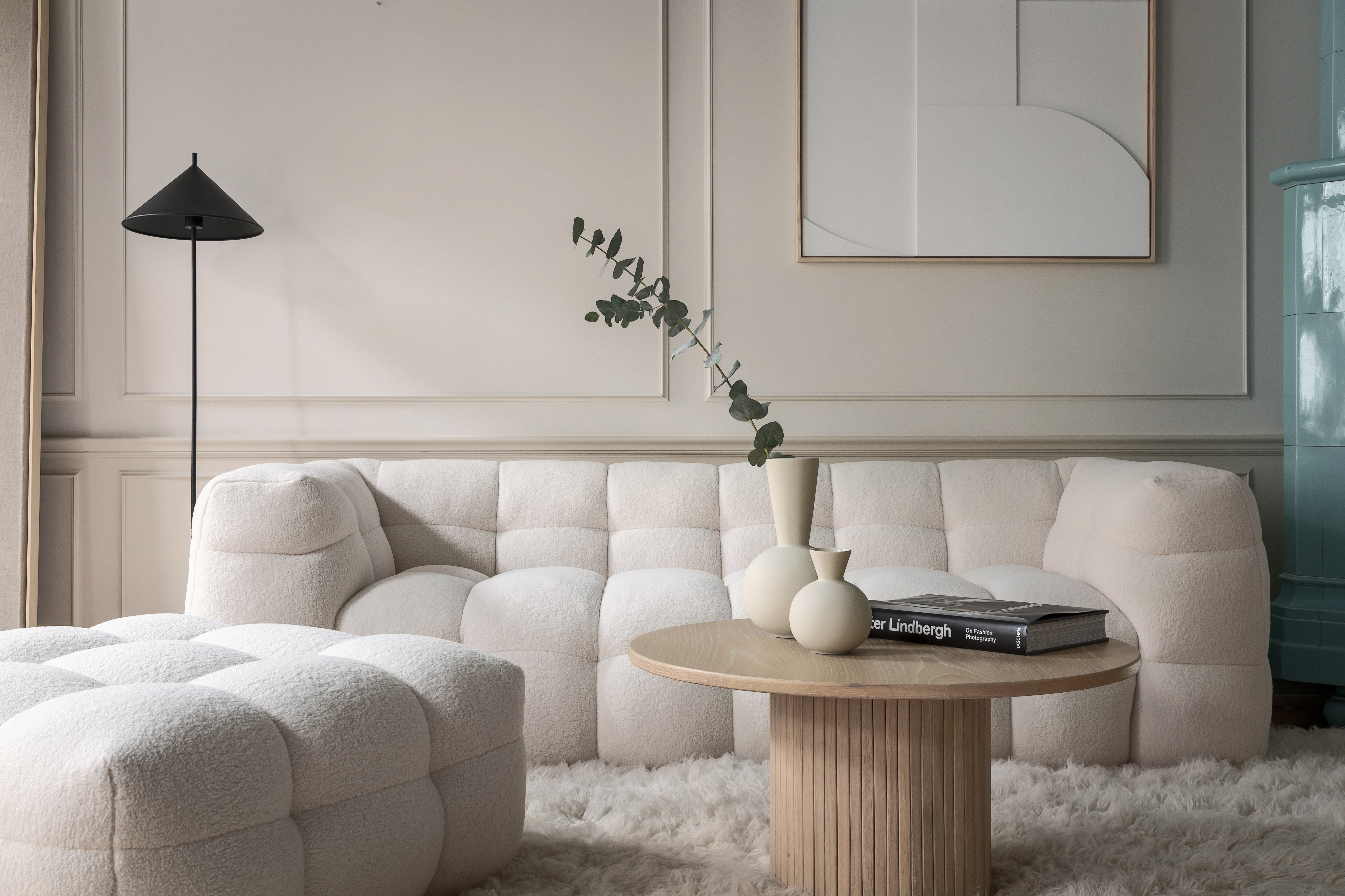 Sleepo Collection Billie Sittpuff Creme Teddy Large