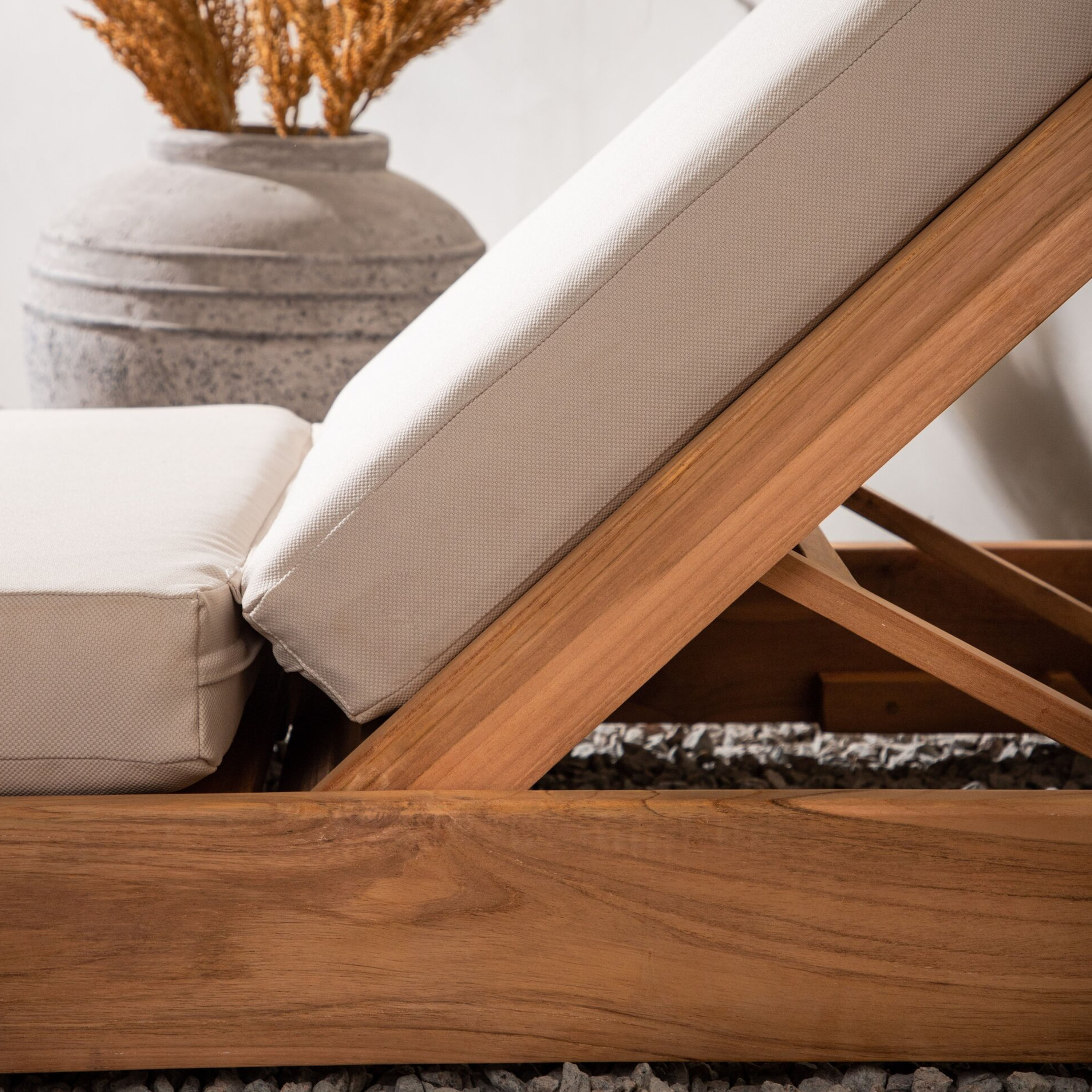 Venture Home Kenya Solsäng Teak/Beige