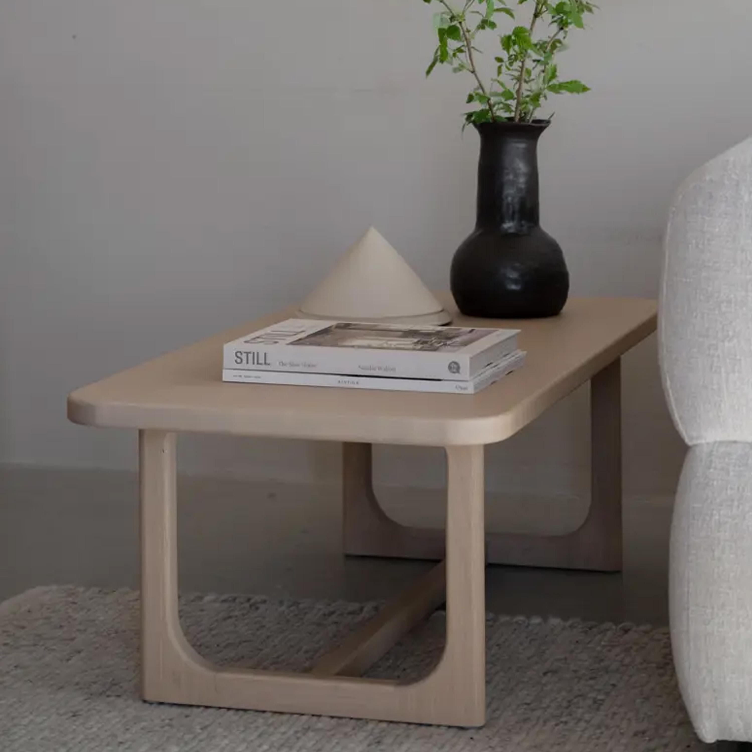 Rowico Home Driscoll Soffbord Vitpigmenterad Ek 103x50