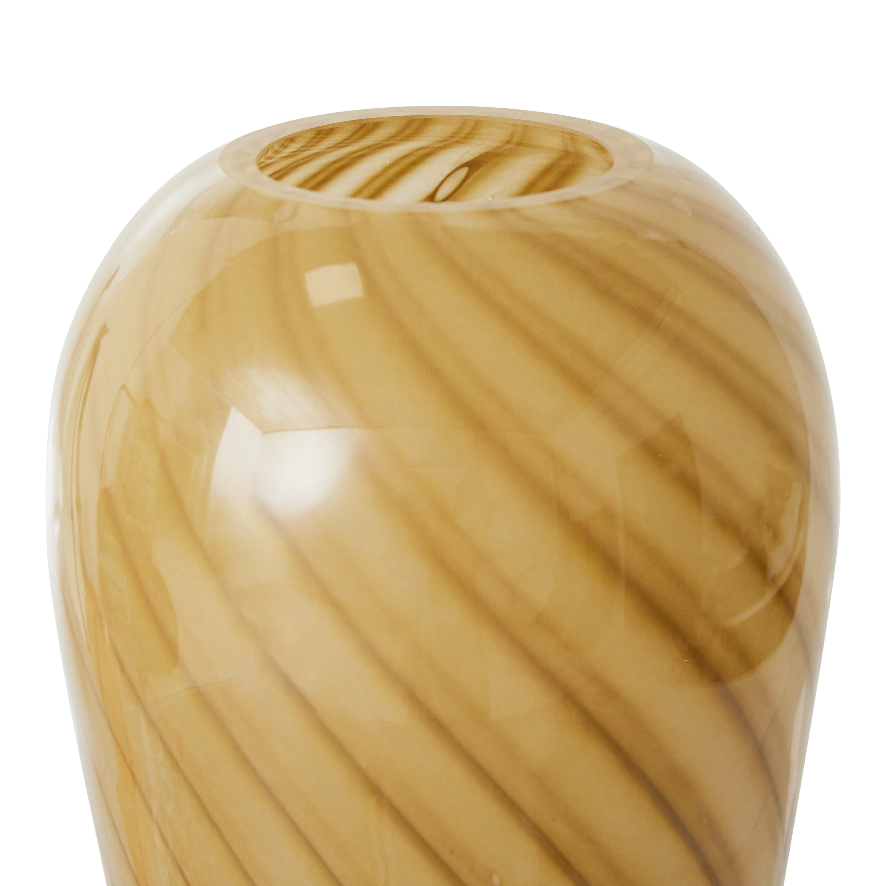 HKliving Glass Vase Mochi 25cm