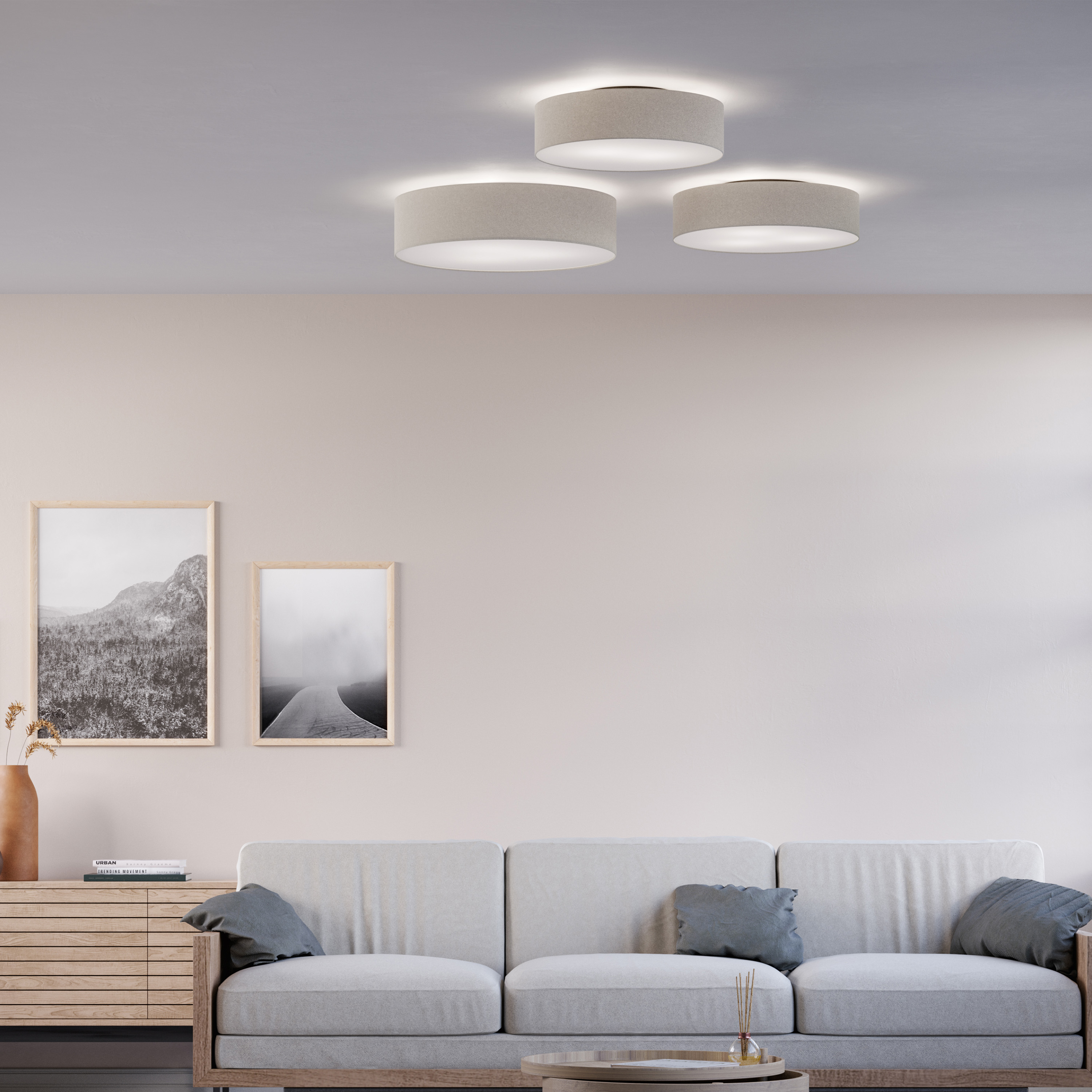 Belid Soft Plafondi Villaa Valkoinen 50 cm