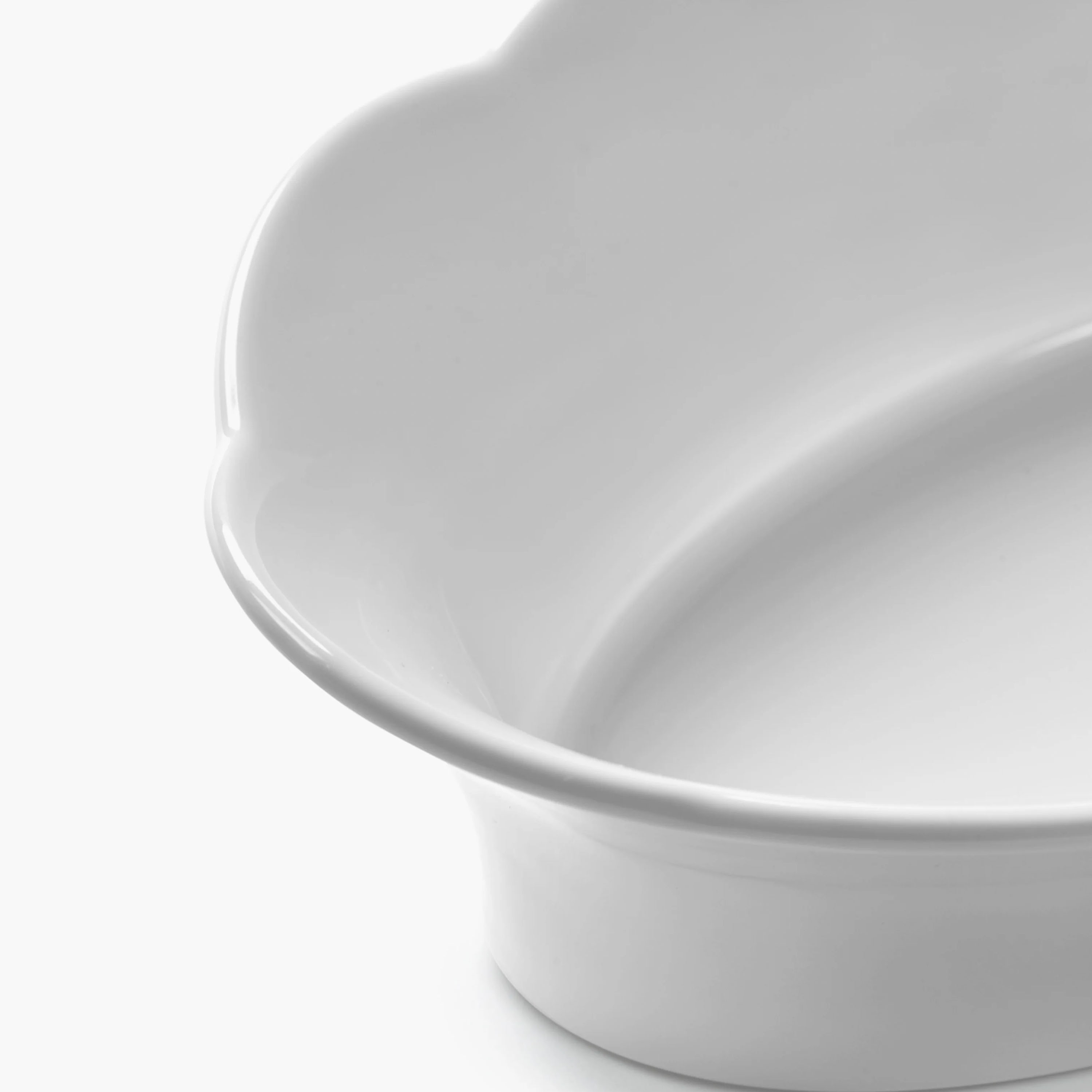 Serax Silhouette Skål White 15x24 2-pack