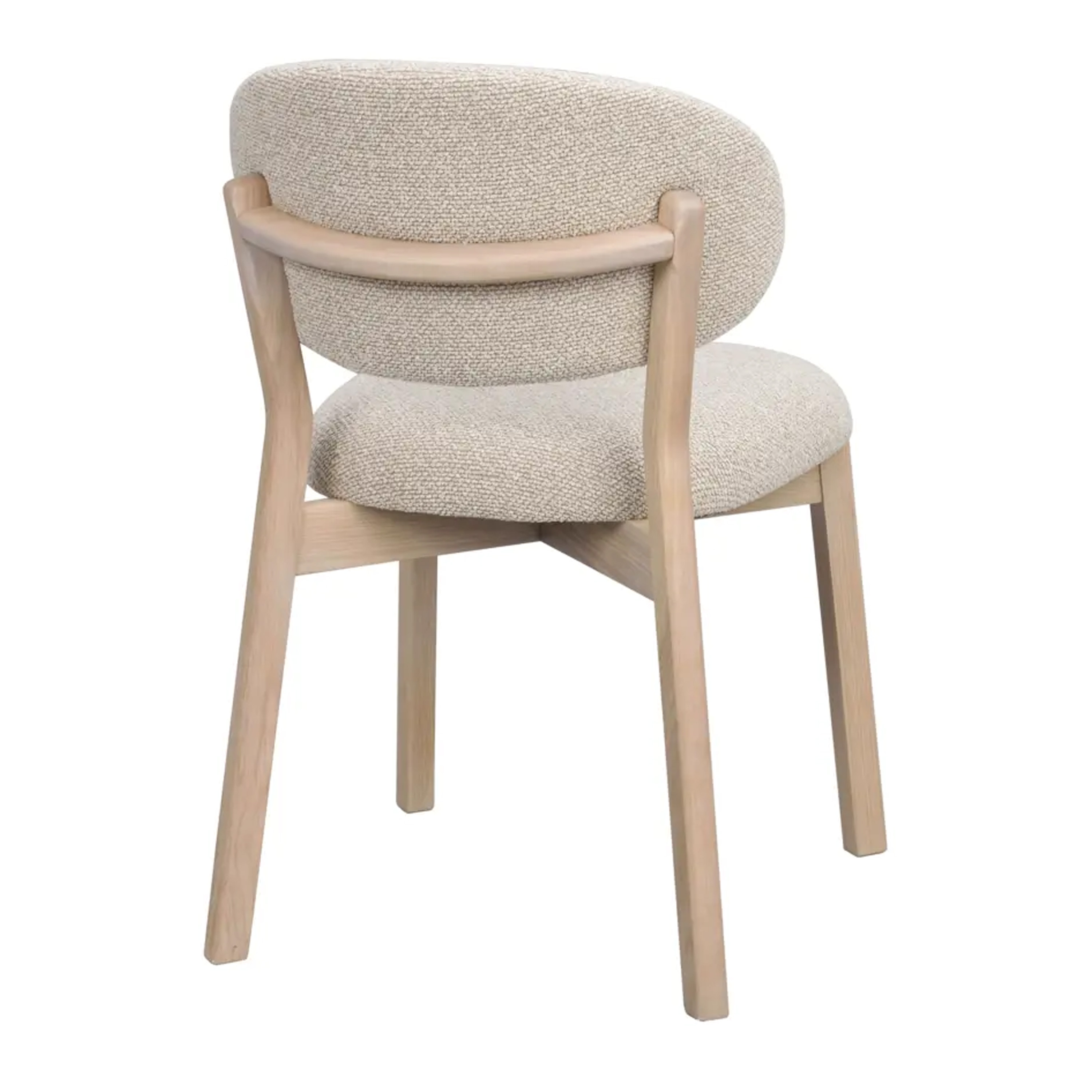 Rowico Home Patterson Esszimmerstuhl Beige/Weiß pigmentierte Eiche